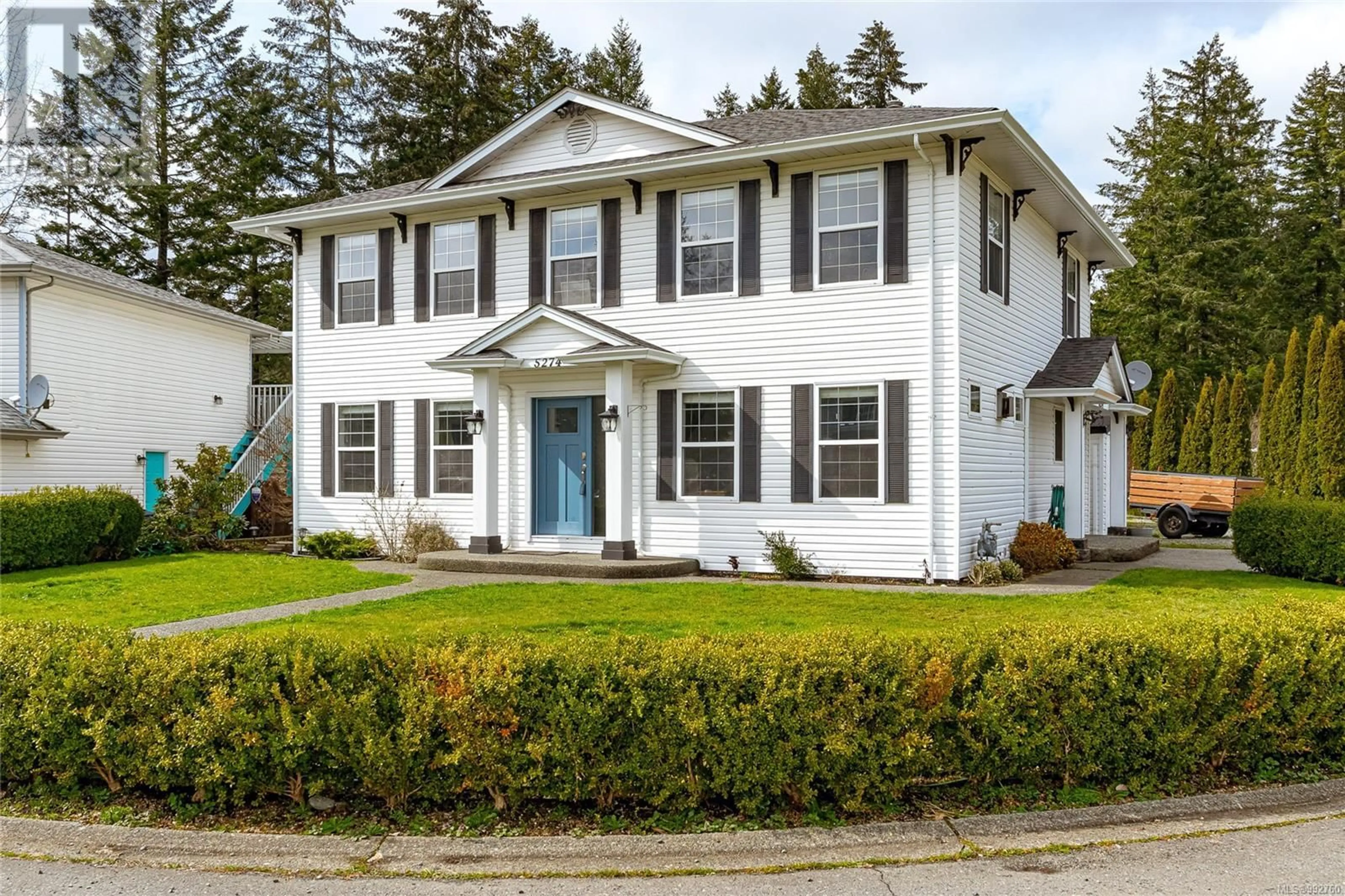 Home with vinyl exterior material, street for 5274 CORMORANT PLACE, Duncan British Columbia V9L6W6