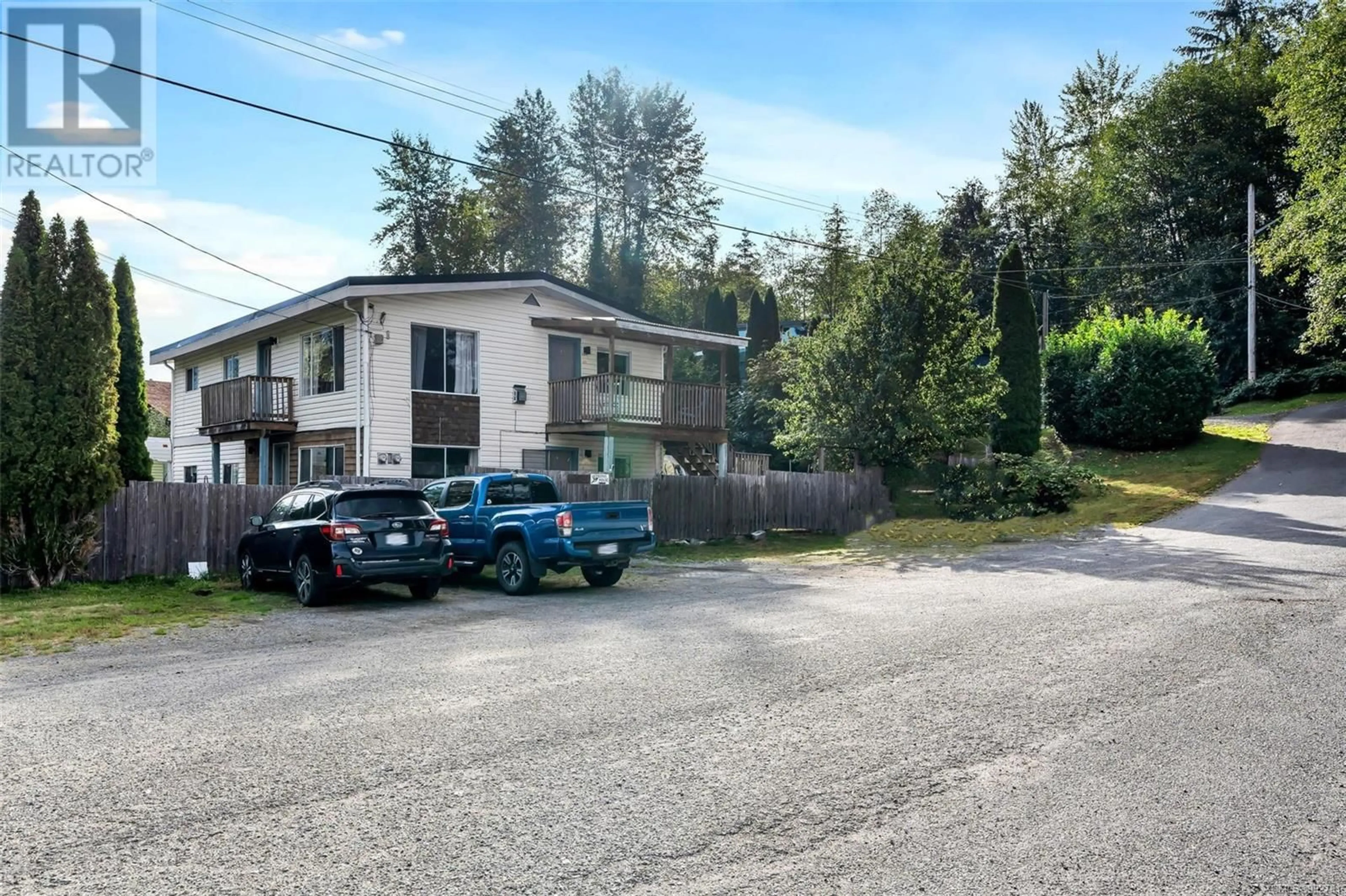 A pic from outside/outdoor area/front of a property/back of a property/a pic from drone, street for 38 COWICHAN AVENUE, Lake Cowichan British Columbia V0R2G0