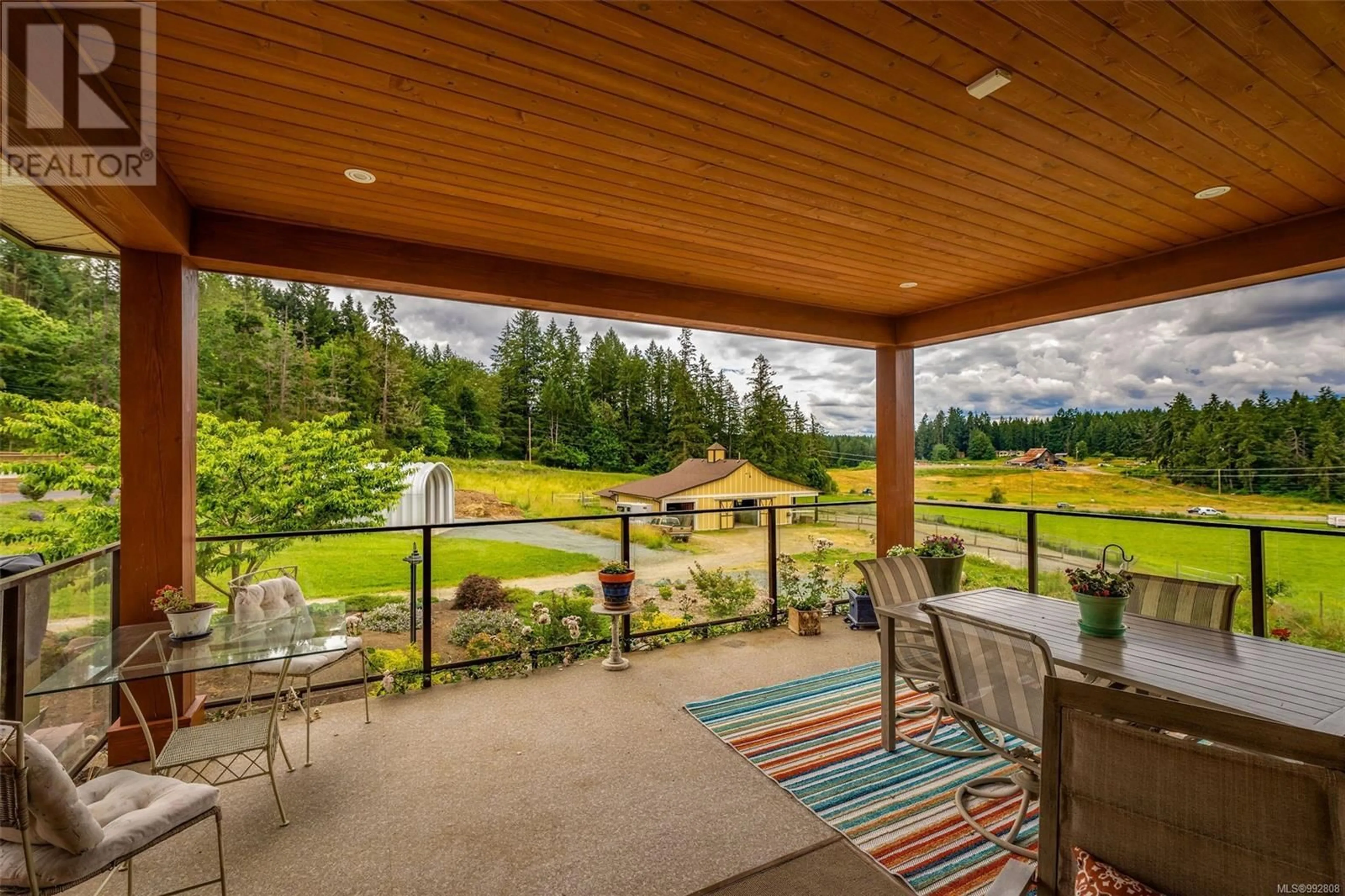 Patio, water/lake/river/ocean view for 7000 MAYS ROAD, Duncan British Columbia V9L6A6