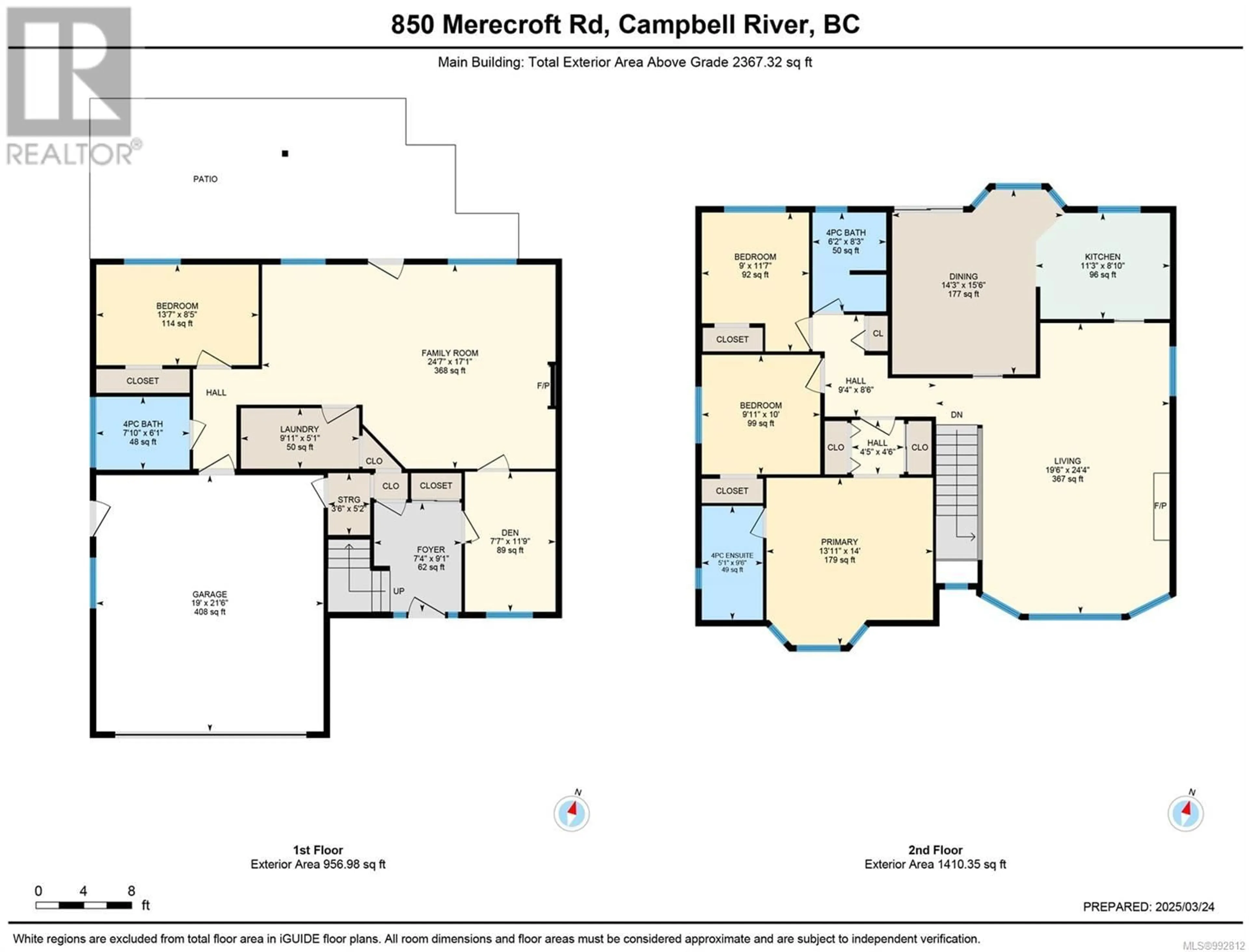 Floor plan for 850 MERECROFT ROAD, Campbell River British Columbia V9W7J7