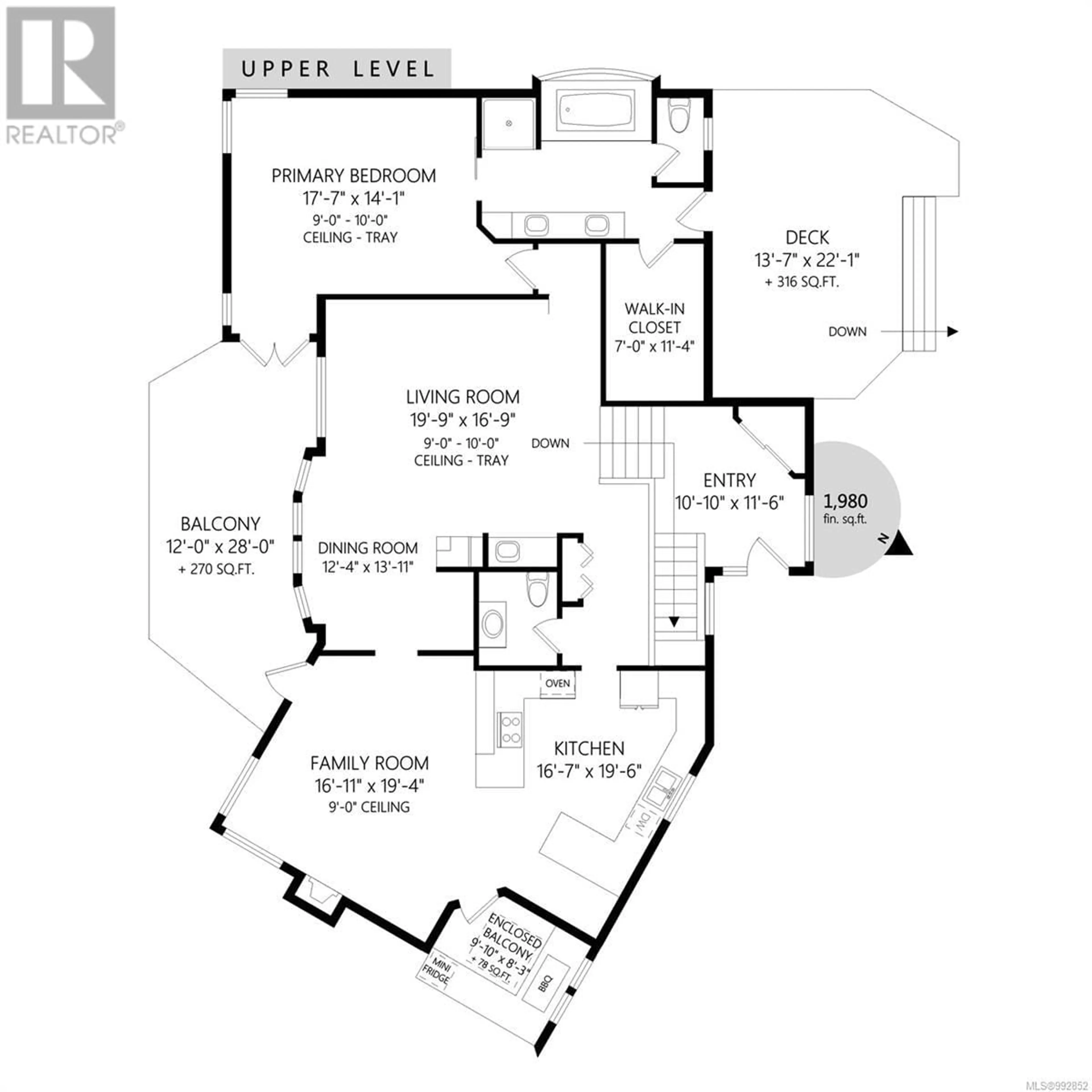 Floor plan for 3450 LORD NELSON WAY, Saanich British Columbia V8P5T9