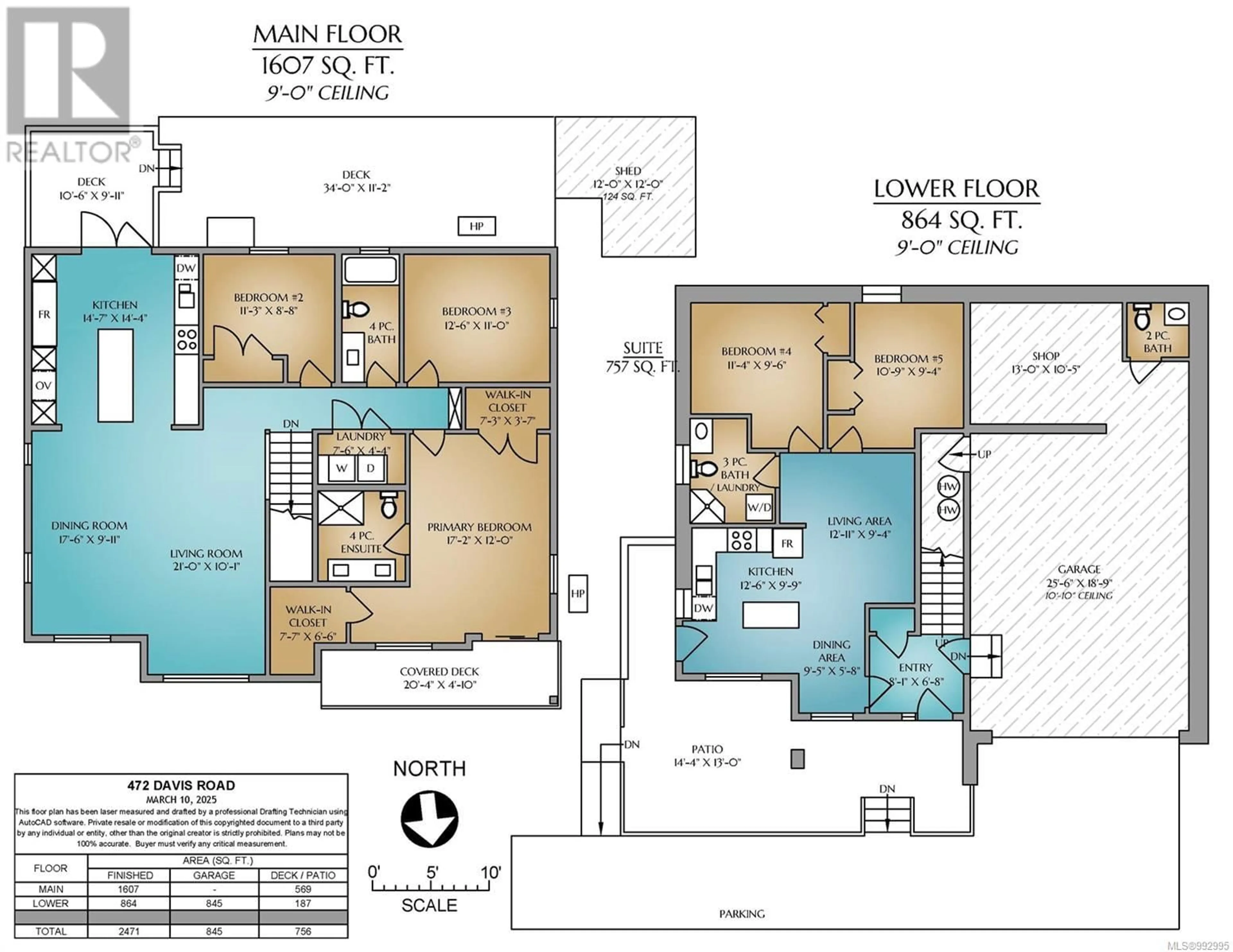 Floor plan for 472 DAVIS ROAD, Ladysmith British Columbia V9G1V8