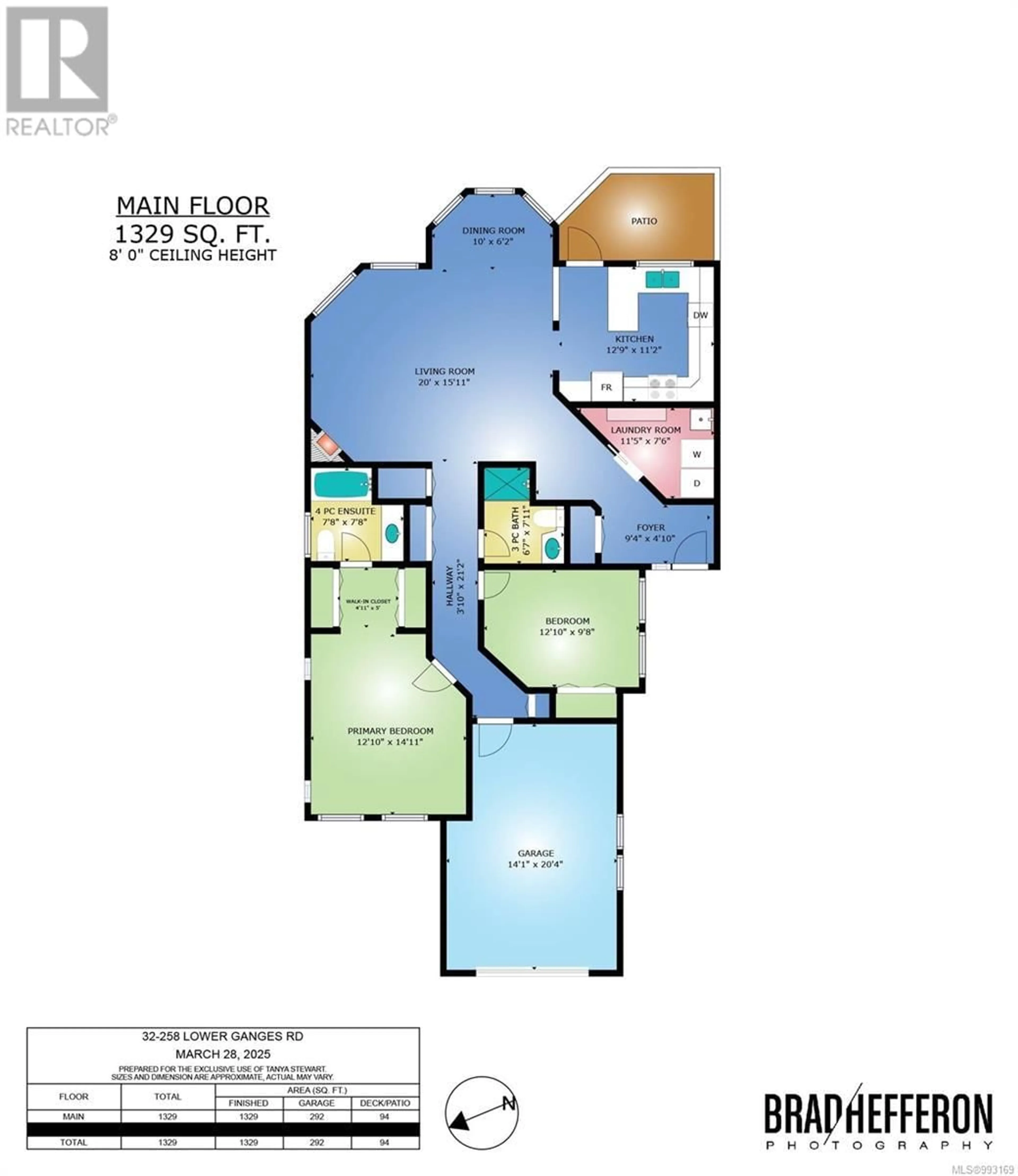 Floor plan for 32 - 258 LOWER GANGES ROAD, Salt Spring British Columbia V8K1S7