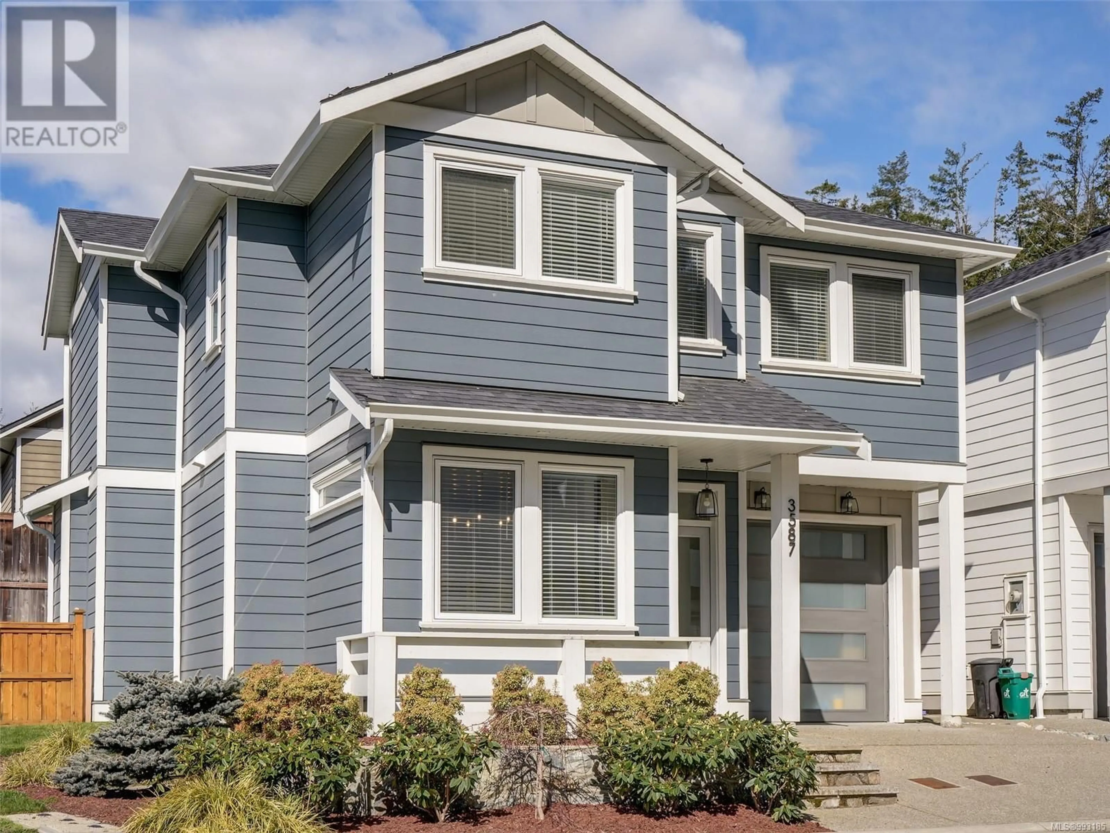 Home with vinyl exterior material, street for 3587 SHODA CLOSE, Langford British Columbia V9C0E9