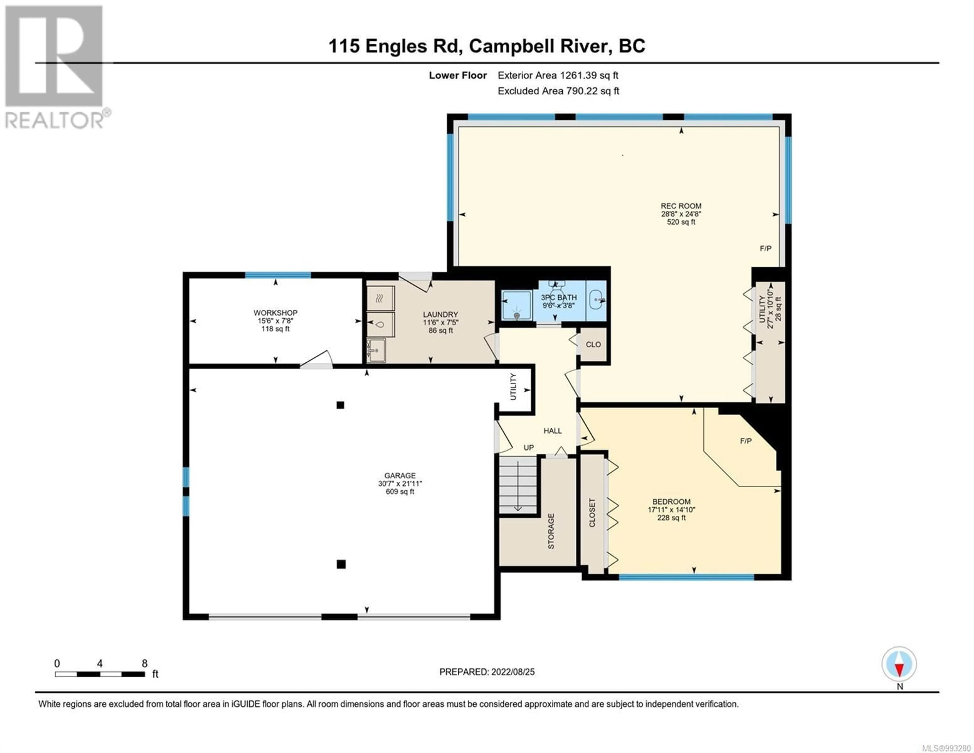 Floor plan for 115 ENGLES ROAD, Campbell River British Columbia V9H1J8