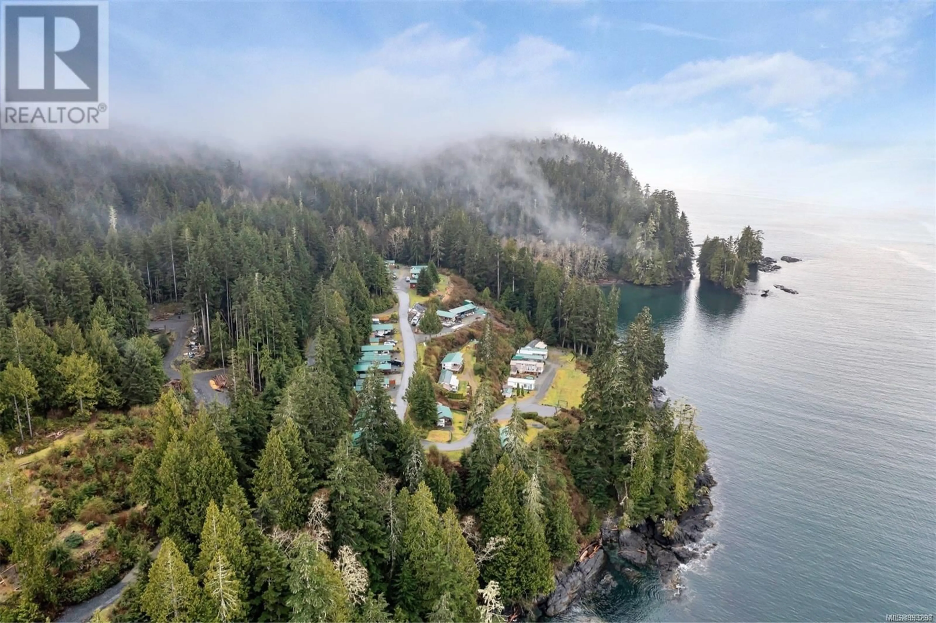 A pic from outside/outdoor area/front of a property/back of a property/a pic from drone, water/lake/river/ocean view for 29 - 6340 CERANTES ROAD, Port Renfrew British Columbia V0S1K0