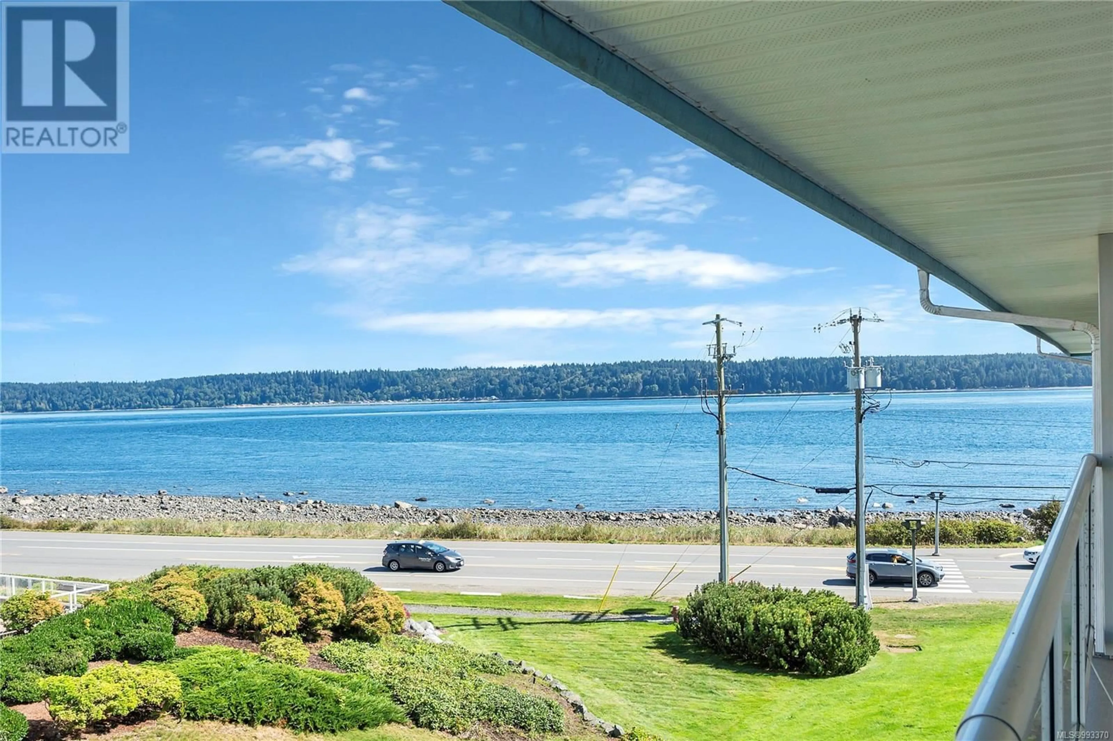 Patio, water/lake/river/ocean view for 328 - 390 ISLAND HIGHWAY SOUTH, Campbell River British Columbia V9W1A5