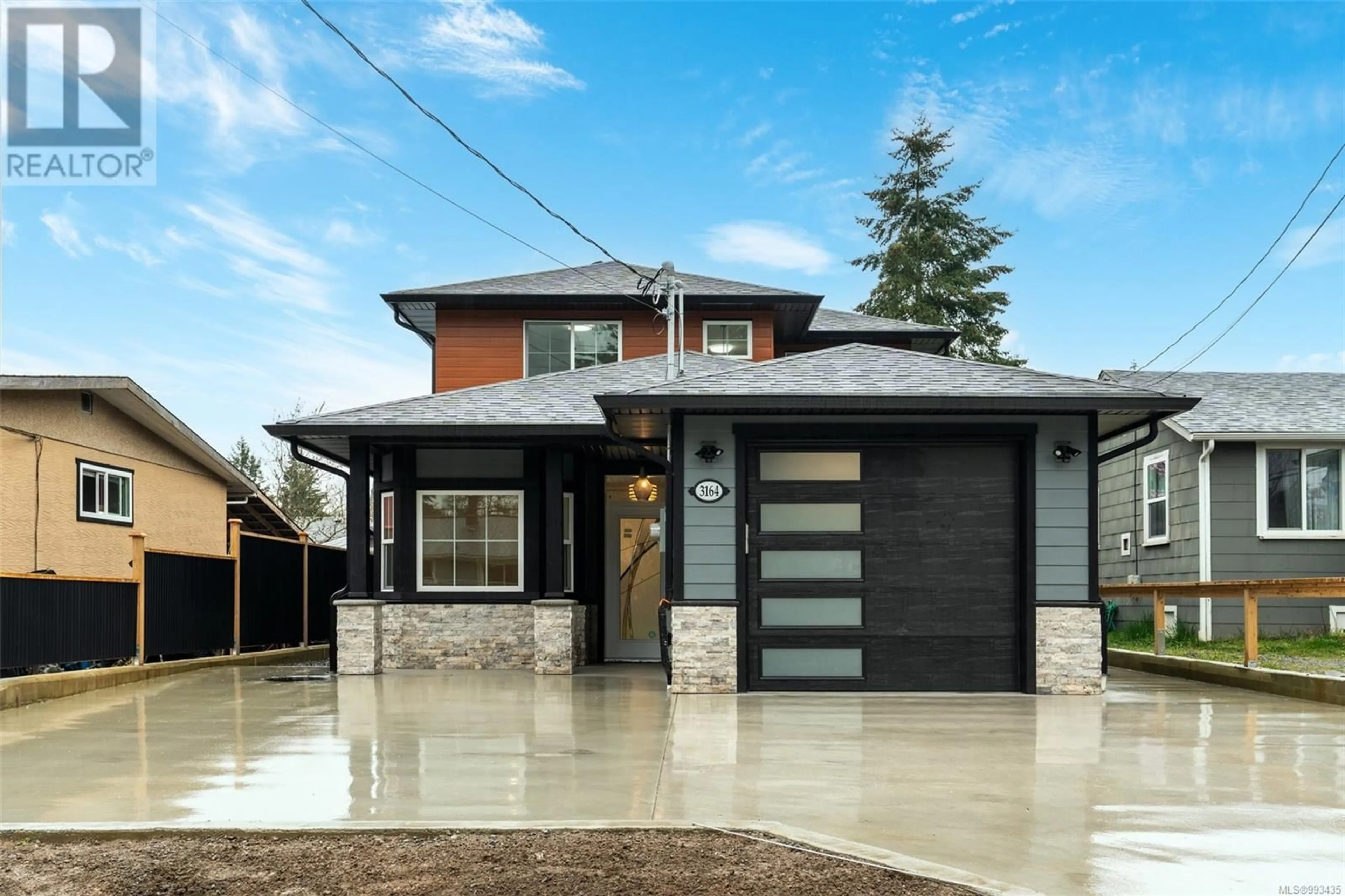 Home with brick exterior material, street for 3164 SHERMAN ROAD, Duncan British Columbia V9L4B4
