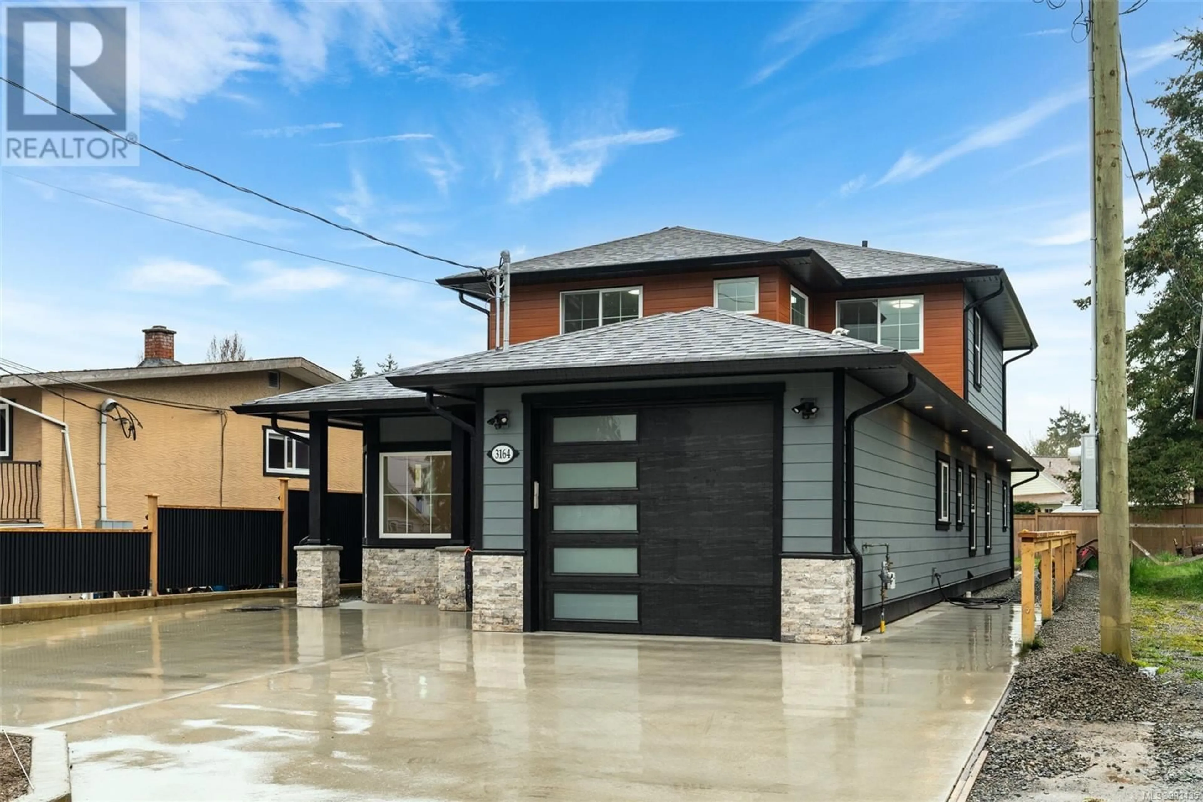Home with brick exterior material, street for 3164 SHERMAN ROAD, Duncan British Columbia V9L4B4