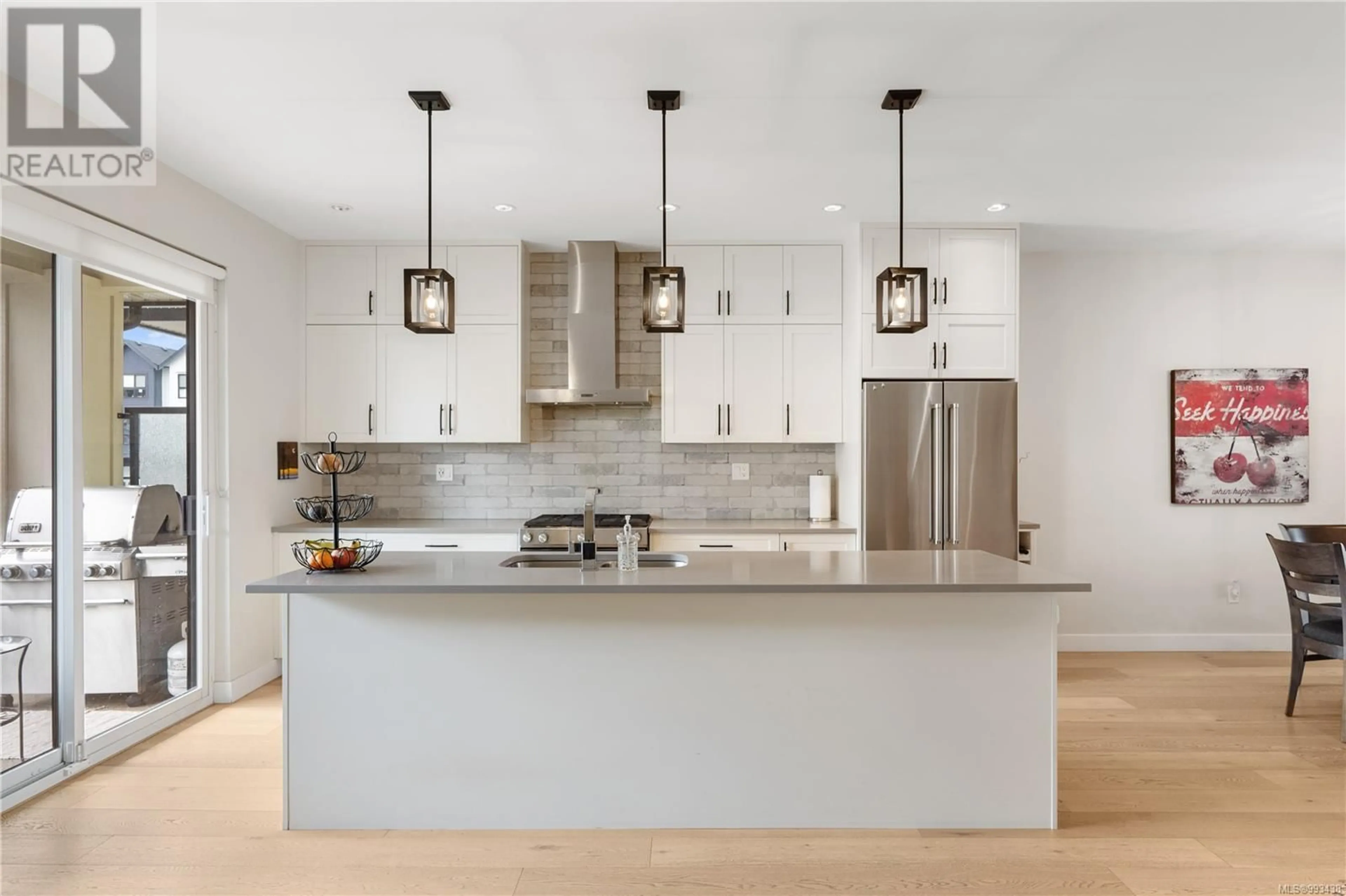 Contemporary kitchen, ceramic/tile floor for 3285 KETTLE CREEK CRESCENT, Langford British Columbia V9B0Y4