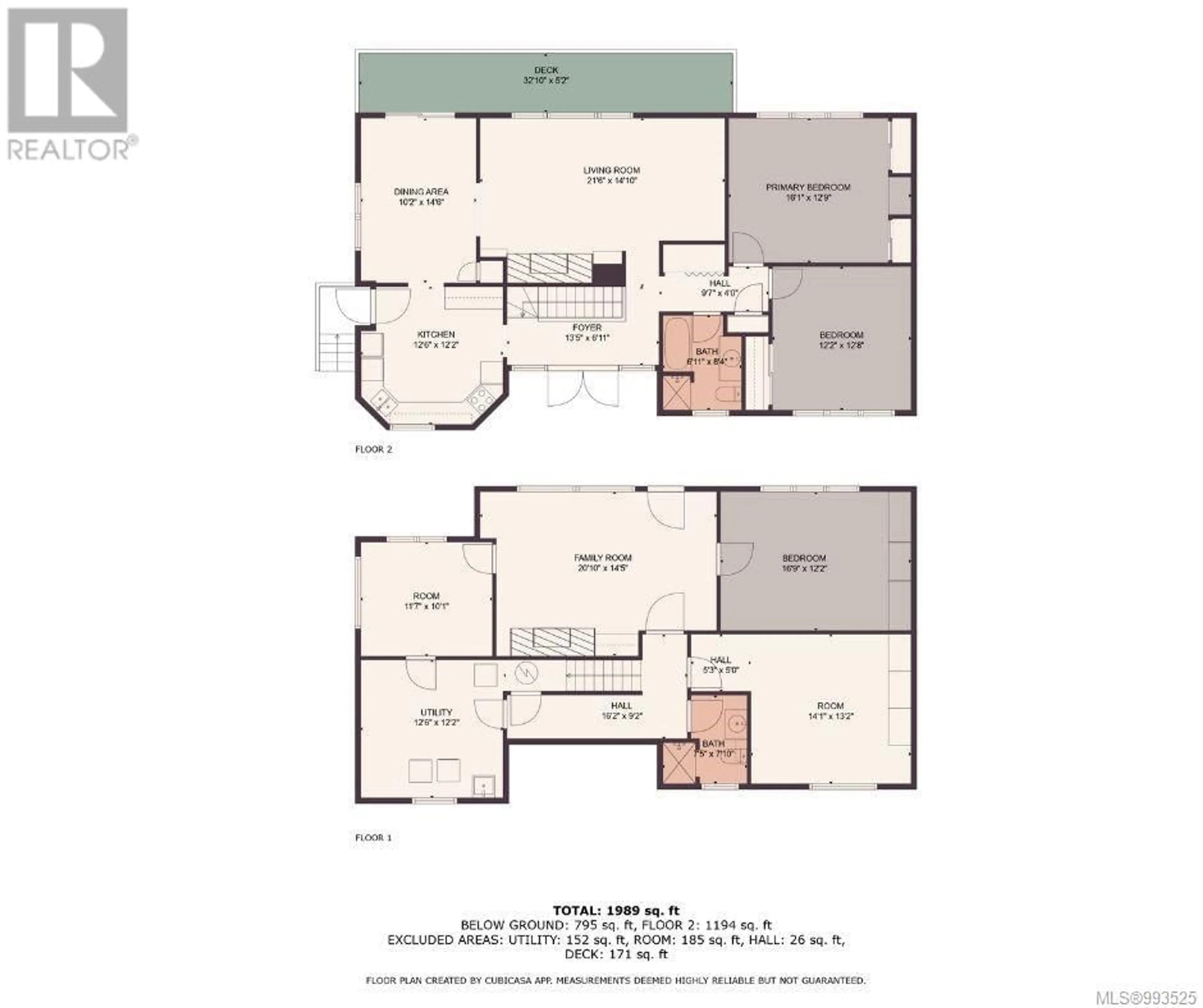 Floor plan for 431 HALL ROAD, Qualicum Beach British Columbia V9K1B4