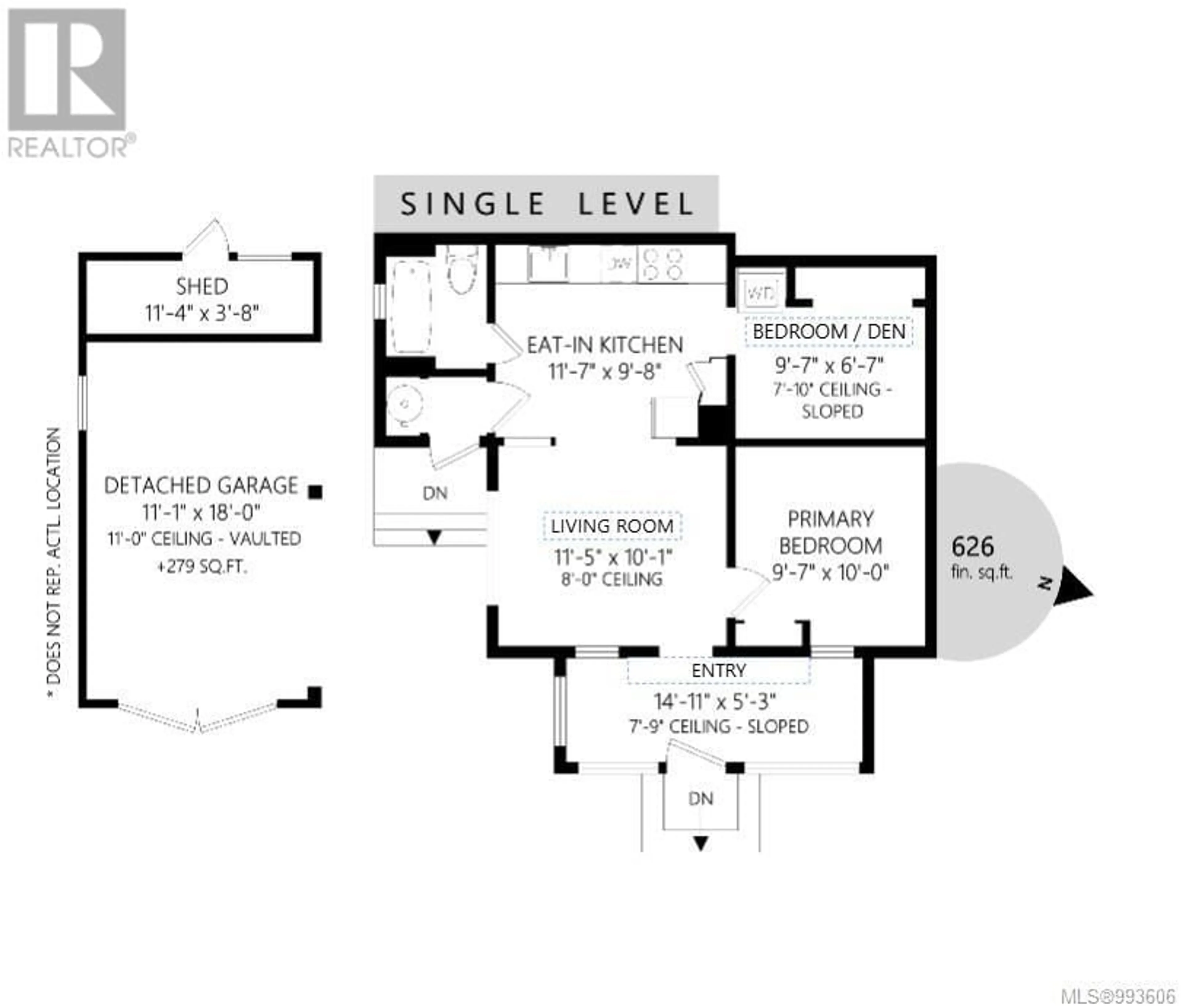 Floor plan for 2574 COOK STREET, Victoria British Columbia V8T3R9