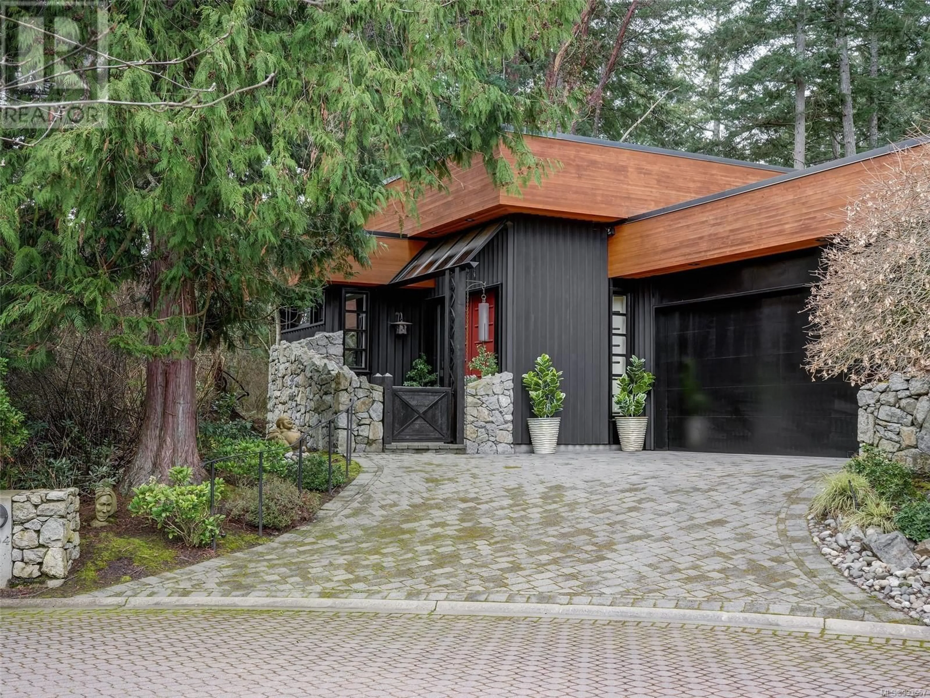 Home with brick exterior material, street for 5294 DEERPATH ROAD, Saanich British Columbia V8Y3H6