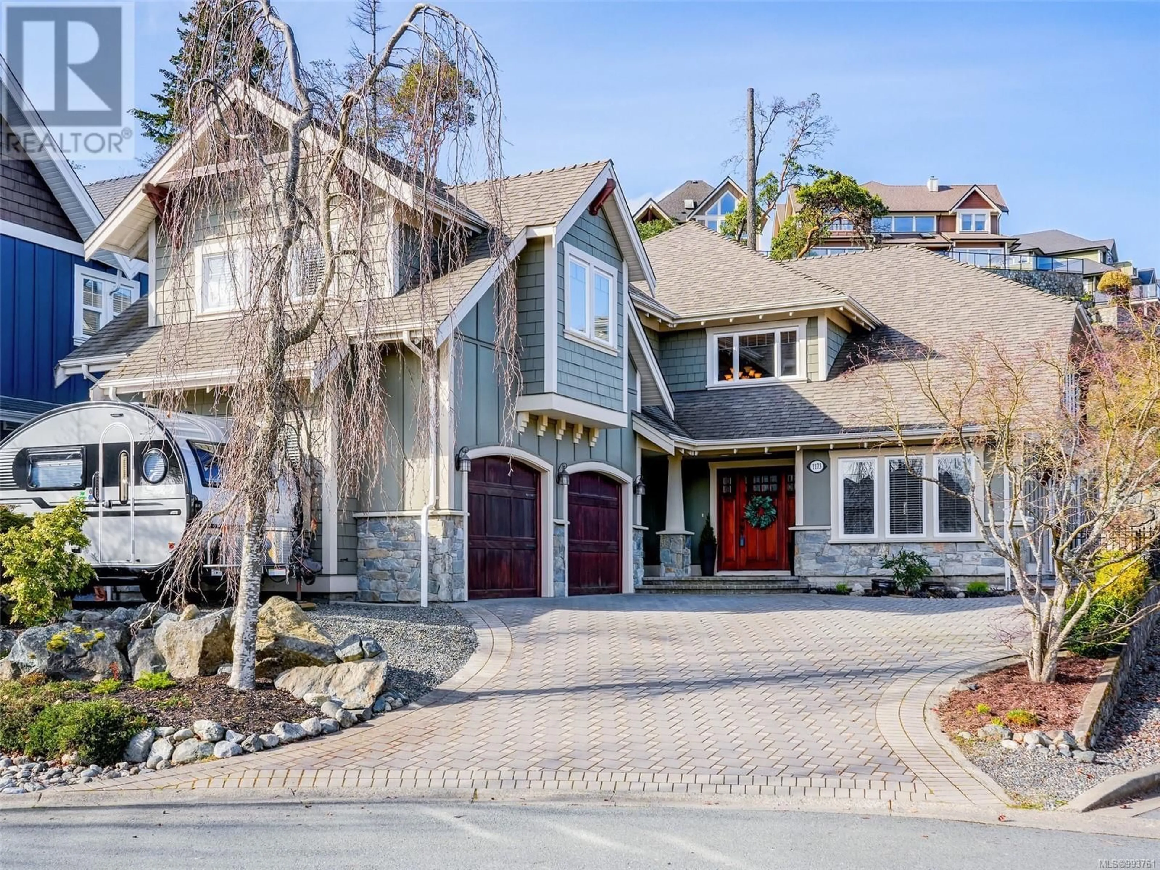 Home with brick exterior material, street for 1173 DEERVIEW PLACE, Langford British Columbia V9B0B3