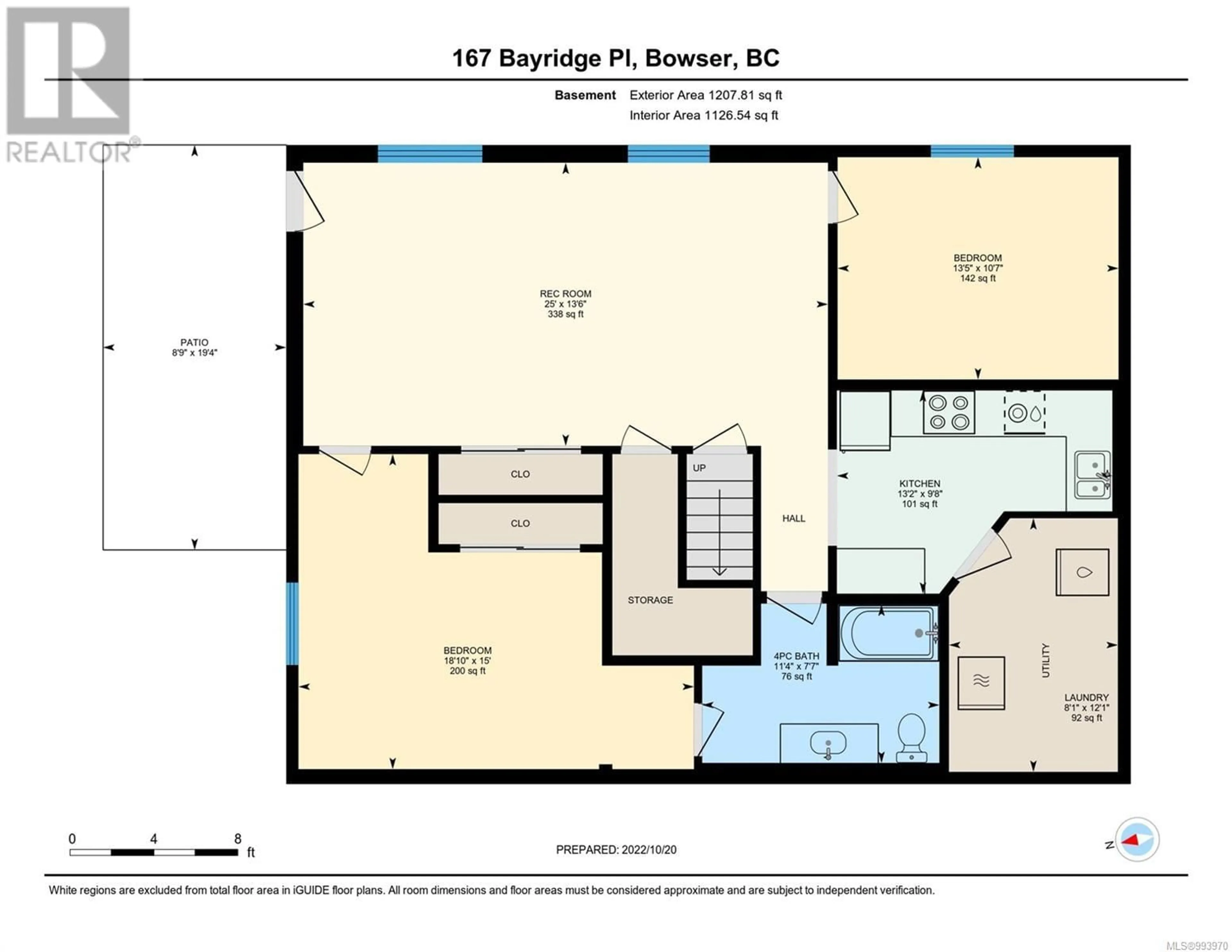Floor plan for 167 BAYRIDGE PLACE, Bowser British Columbia V0R1G0