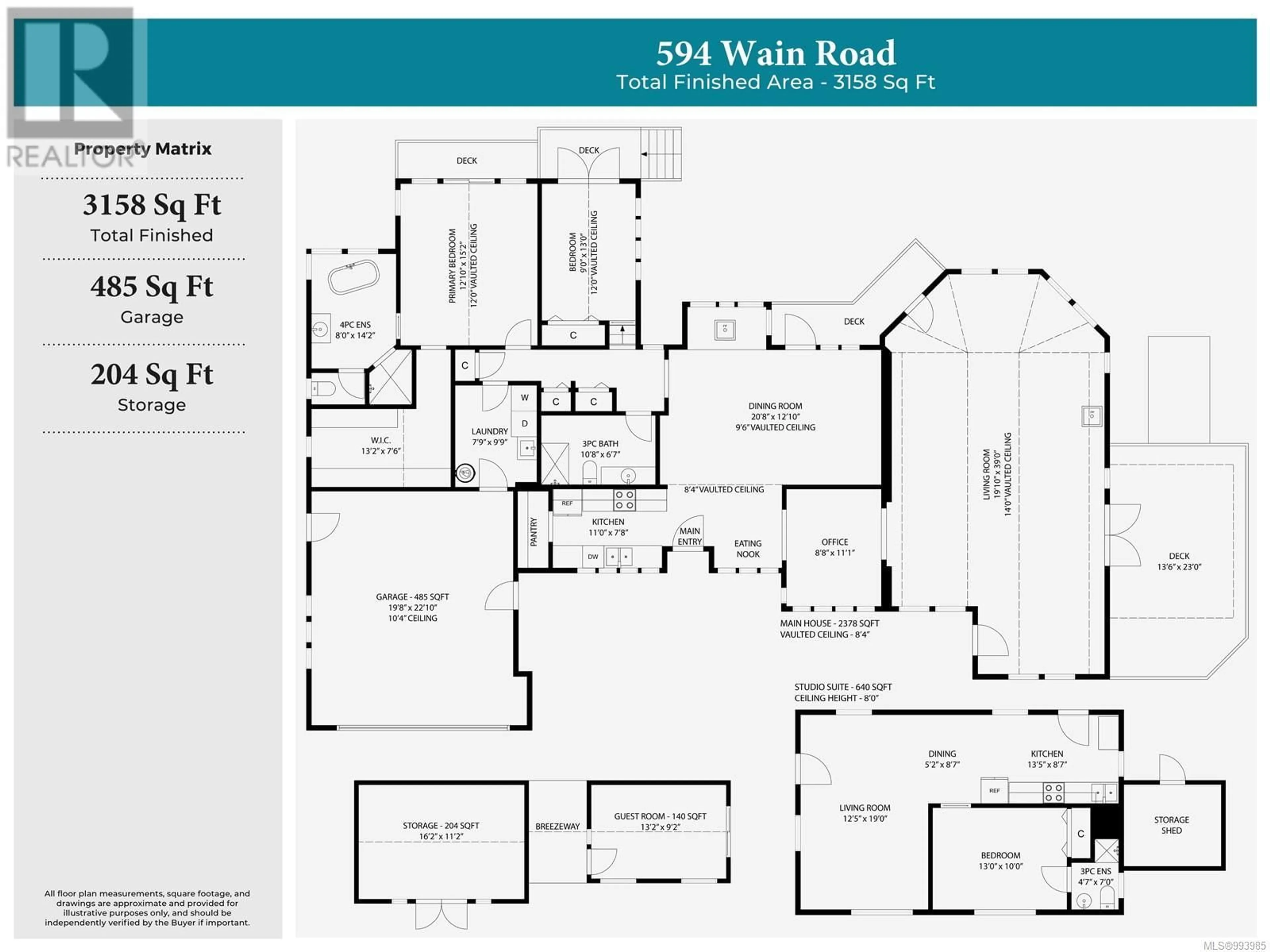Floor plan for 594 WAIN ROAD, Parksville British Columbia V9P1R8