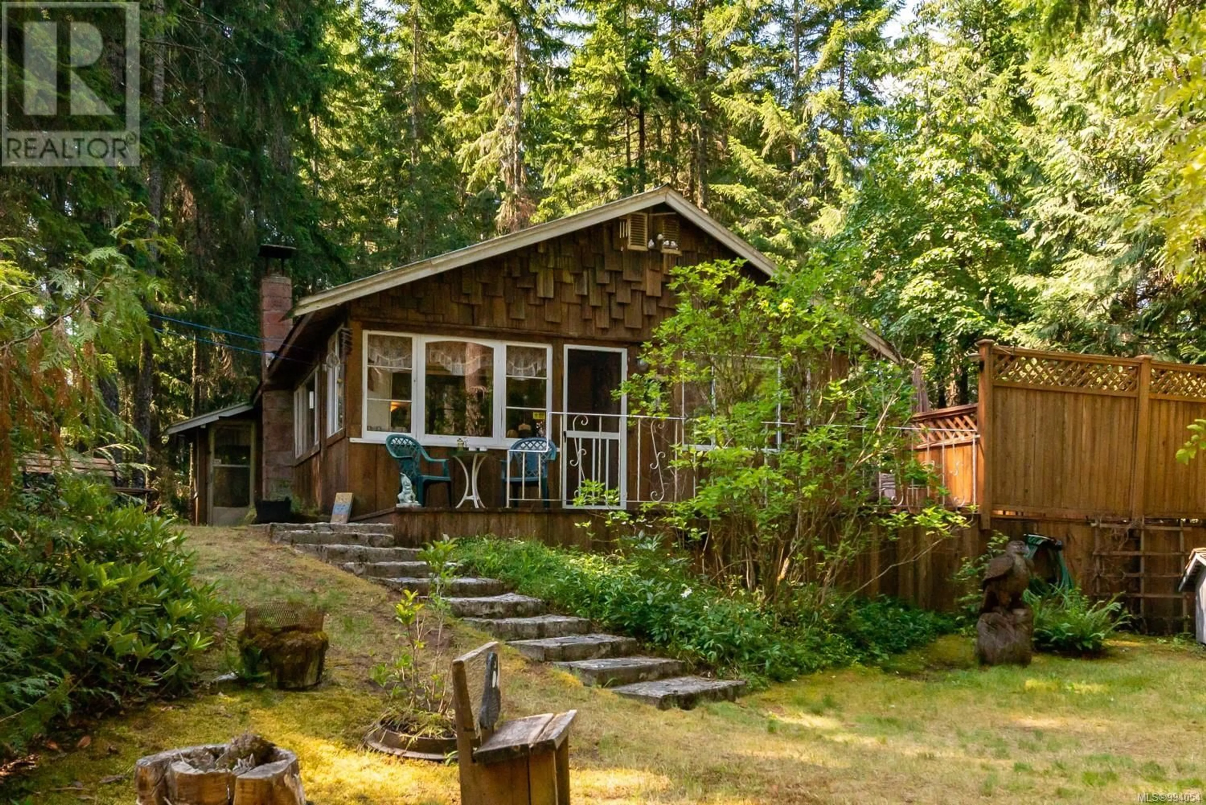 Patio, forest/trees view for Lt 20&21 GOLD RIVER HIGHWAY, Campbell River British Columbia V9H1P1