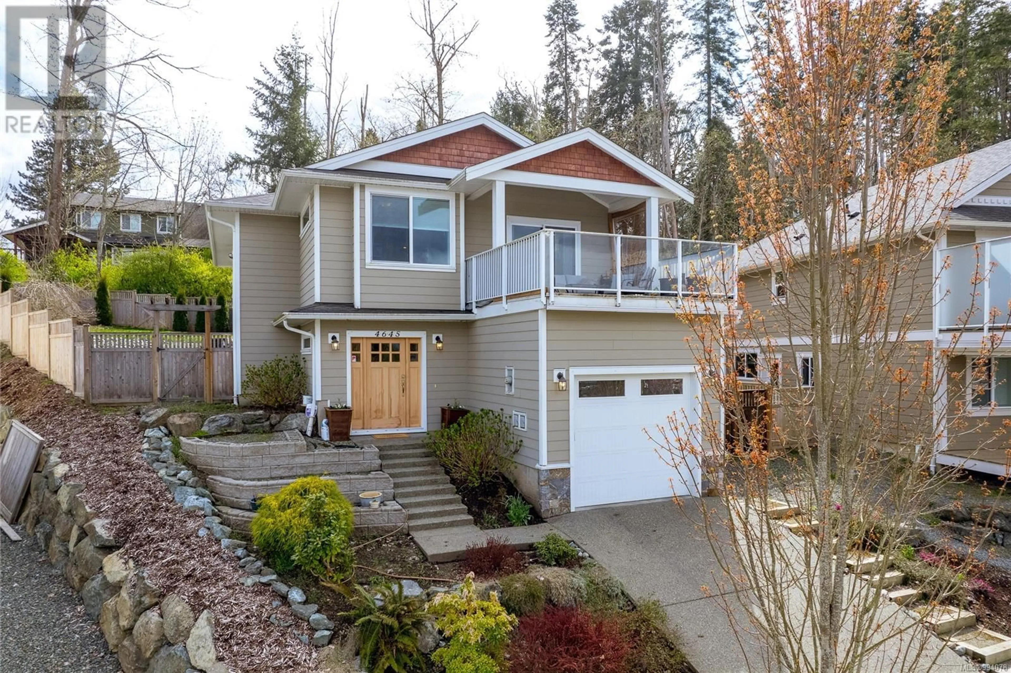 Home with vinyl exterior material, street for 4645 MALLARD WAY, Cowichan Bay British Columbia V0R1N1