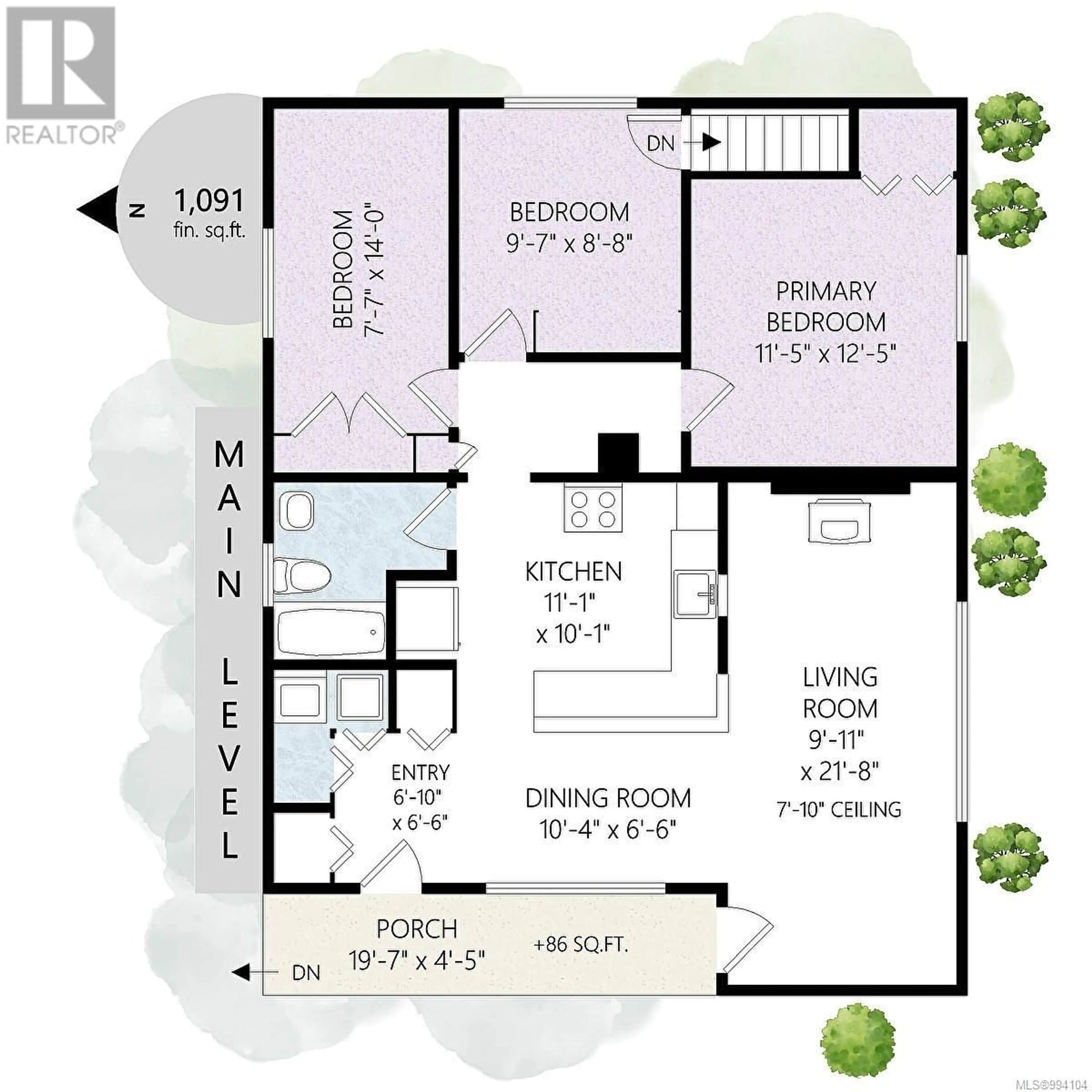 Floor plan for 6633 HILLCREST ROAD, Duncan British Columbia V9L6K4