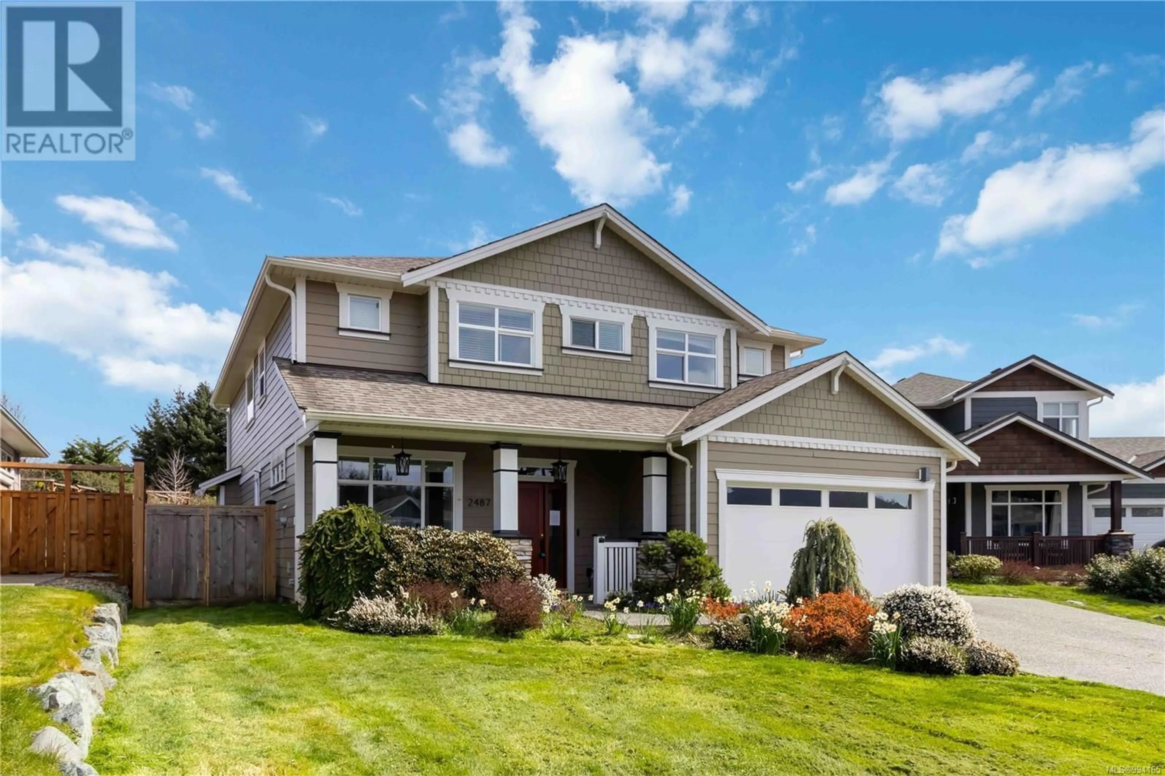 Home with vinyl exterior material, street for 2487 ANTHONY PLACE, Sooke British Columbia V9Z1N7