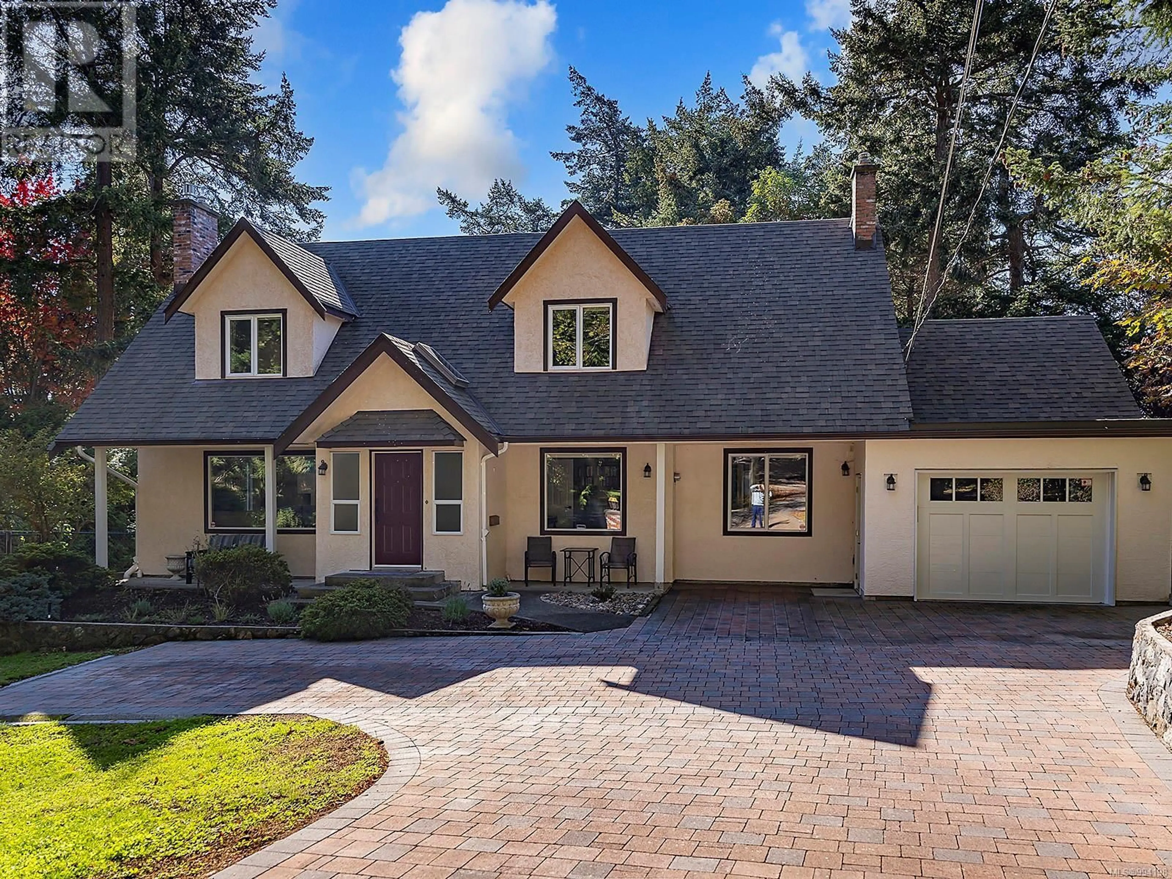 Home with brick exterior material, street for 2905 TUDOR AVENUE, Saanich British Columbia V8N1M2