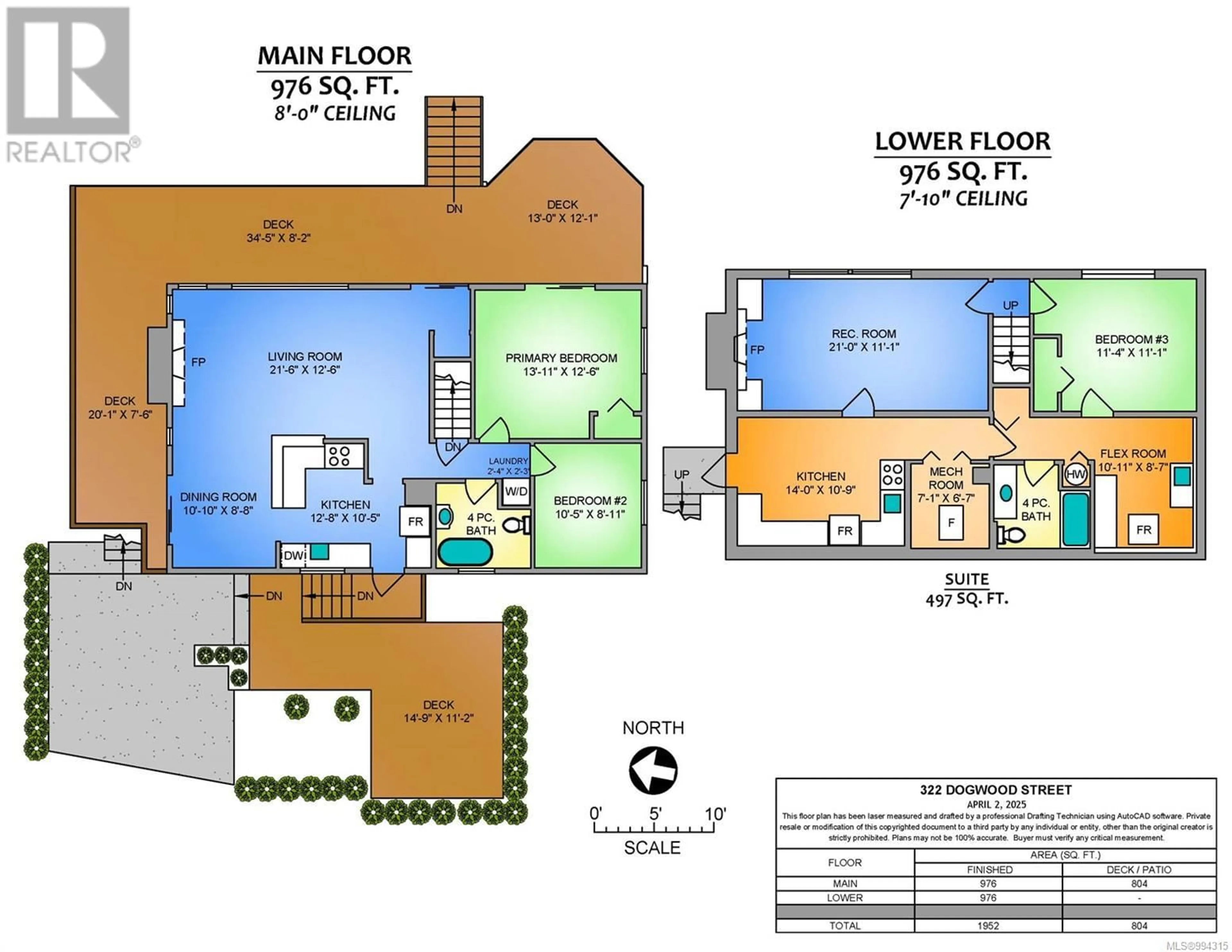 Floor plan for 322 DOGWOOD STREET, Parksville British Columbia V9P1E1