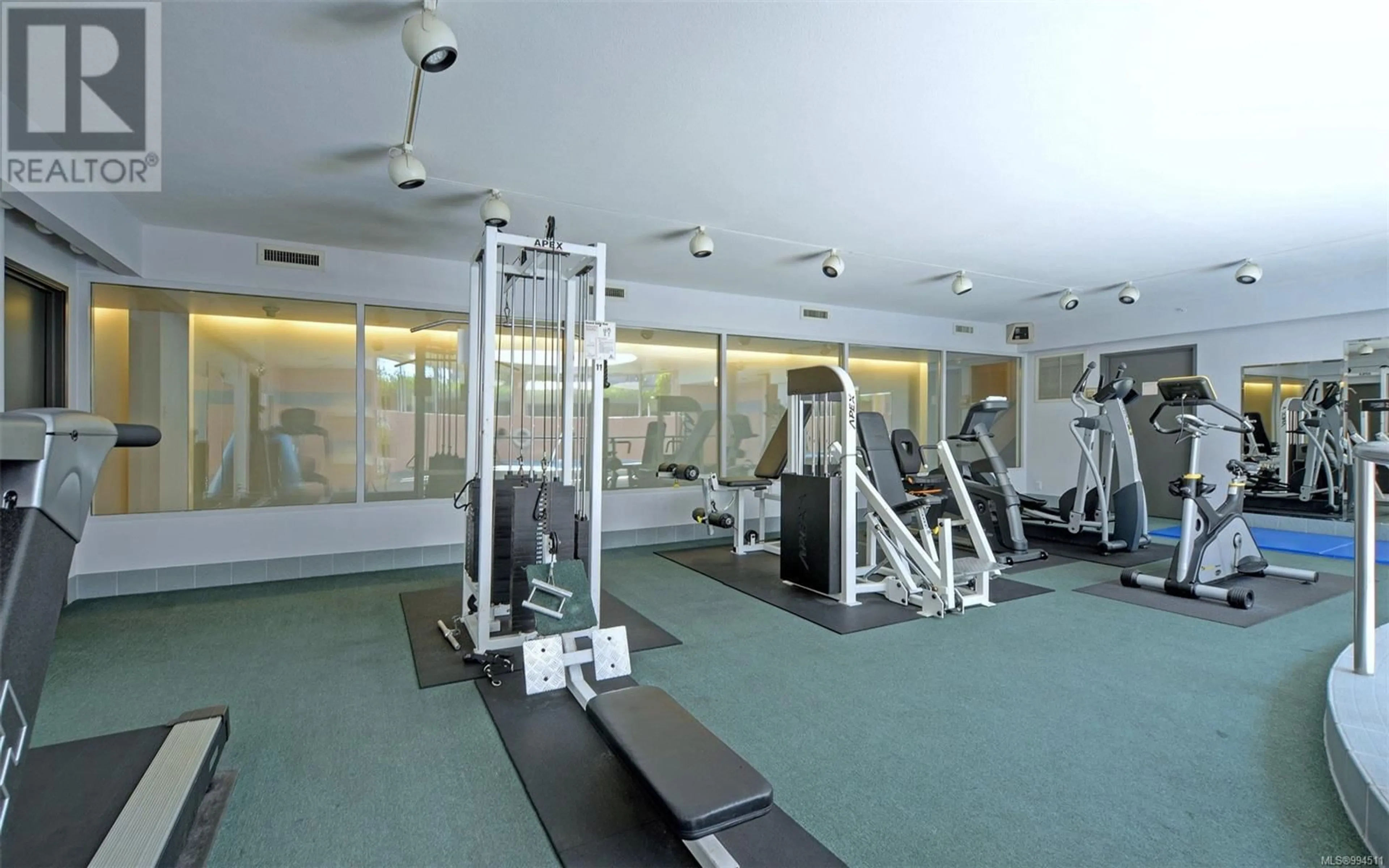 Gym or fitness room for 803 - 1010 VIEW STREET, Victoria British Columbia V8V4Y3