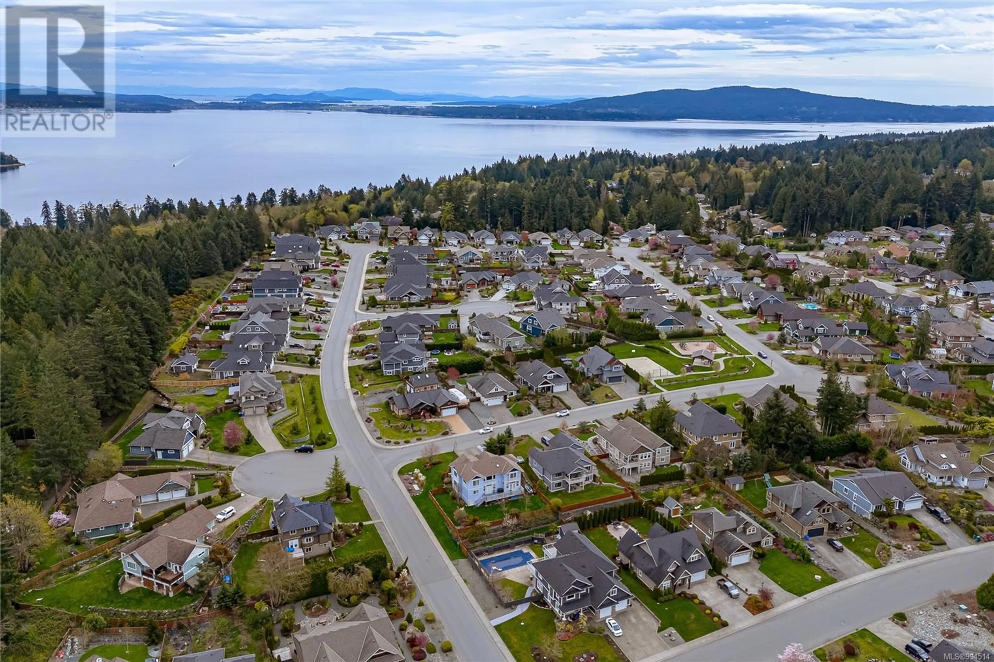 A pic from outside/outdoor area/front of a property/back of a property/a pic from drone, water/lake/river/ocean view for 2571 MCCLAREN ROAD, Mill Bay British Columbia V0R2P1