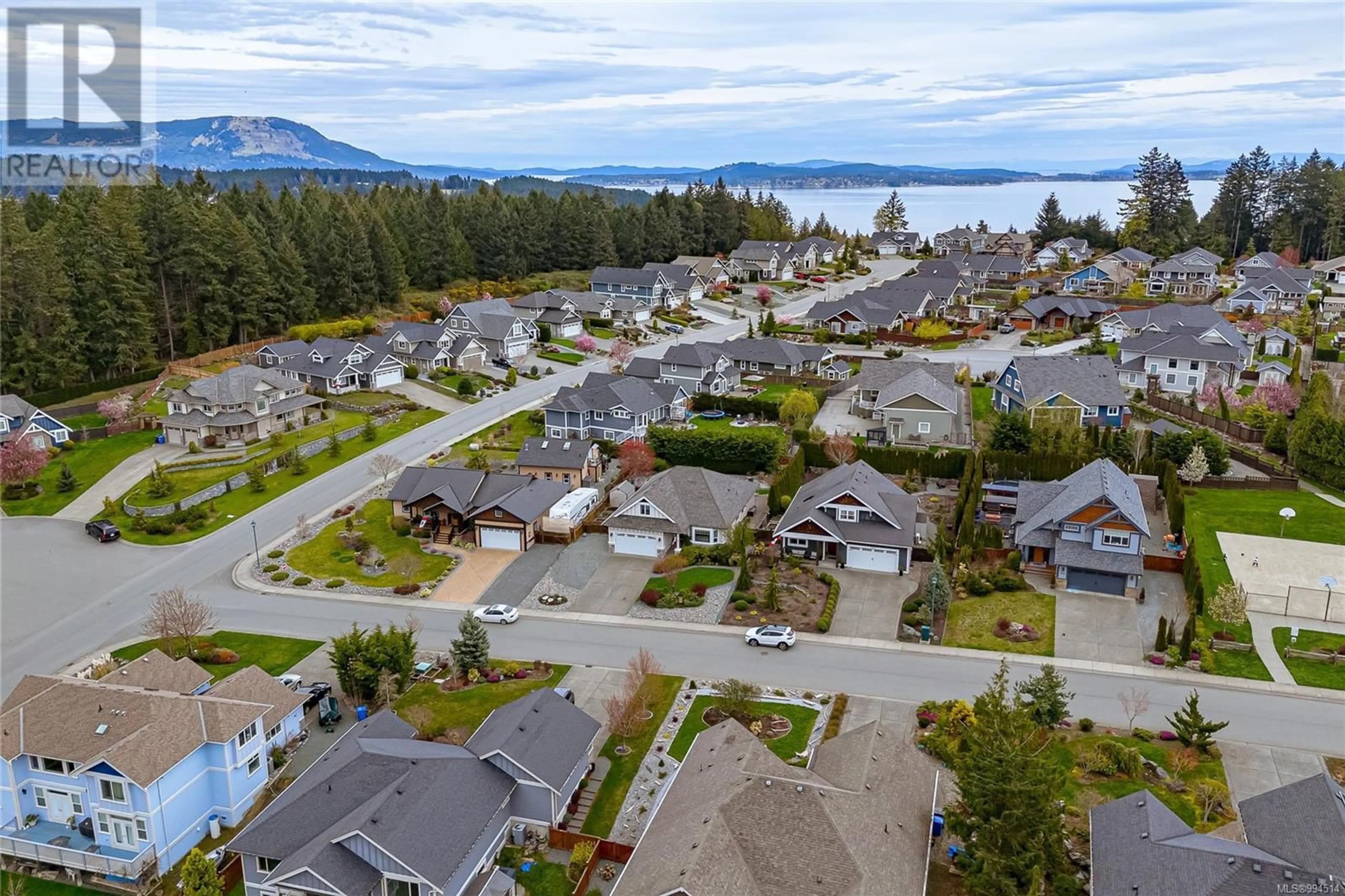 A pic from outside/outdoor area/front of a property/back of a property/a pic from drone, water/lake/river/ocean view for 2571 MCCLAREN ROAD, Mill Bay British Columbia V0R2P1