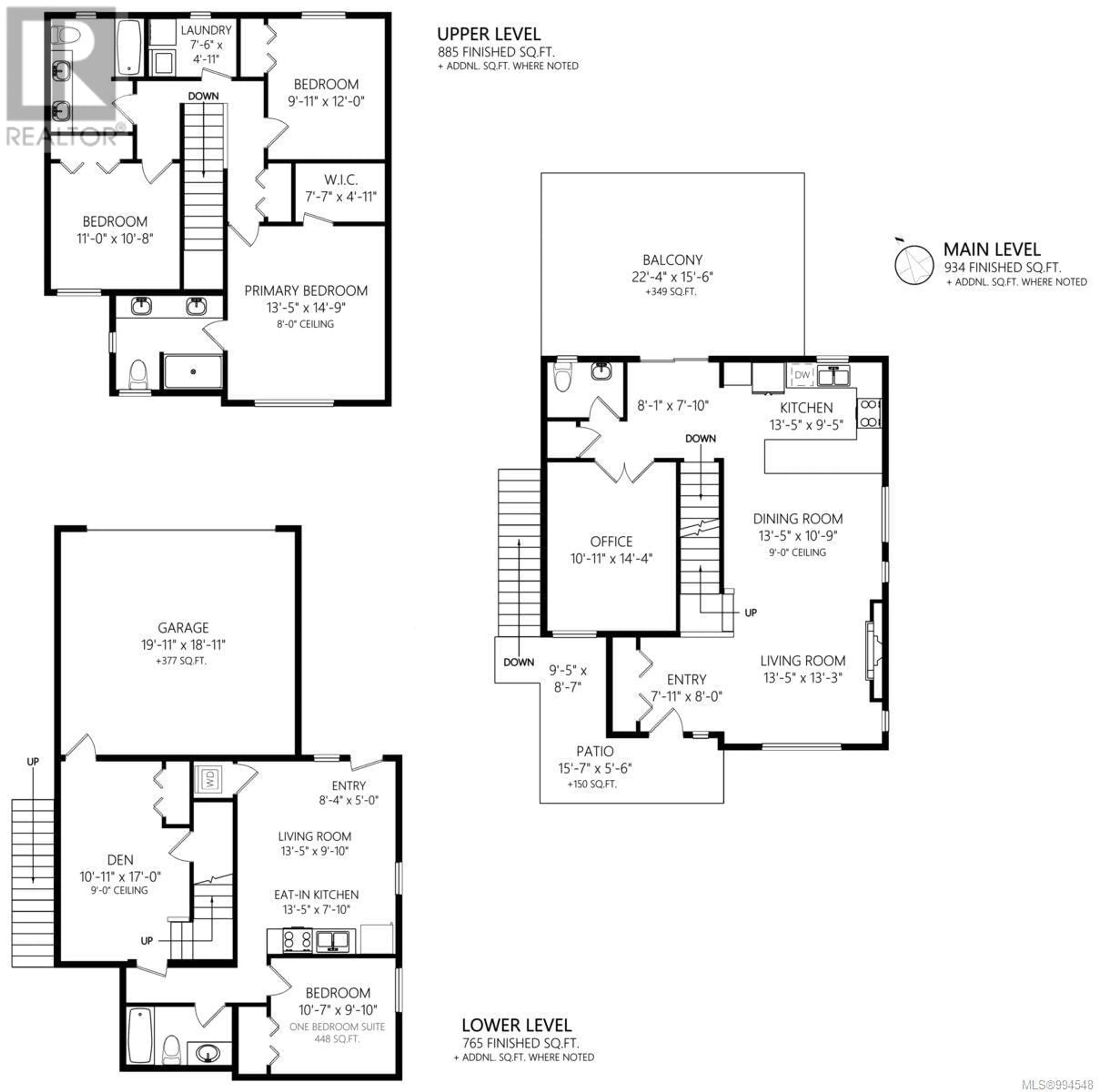 Floor plan for 2815 MERIDIAN AVENUE, Langford British Columbia V9B0V2
