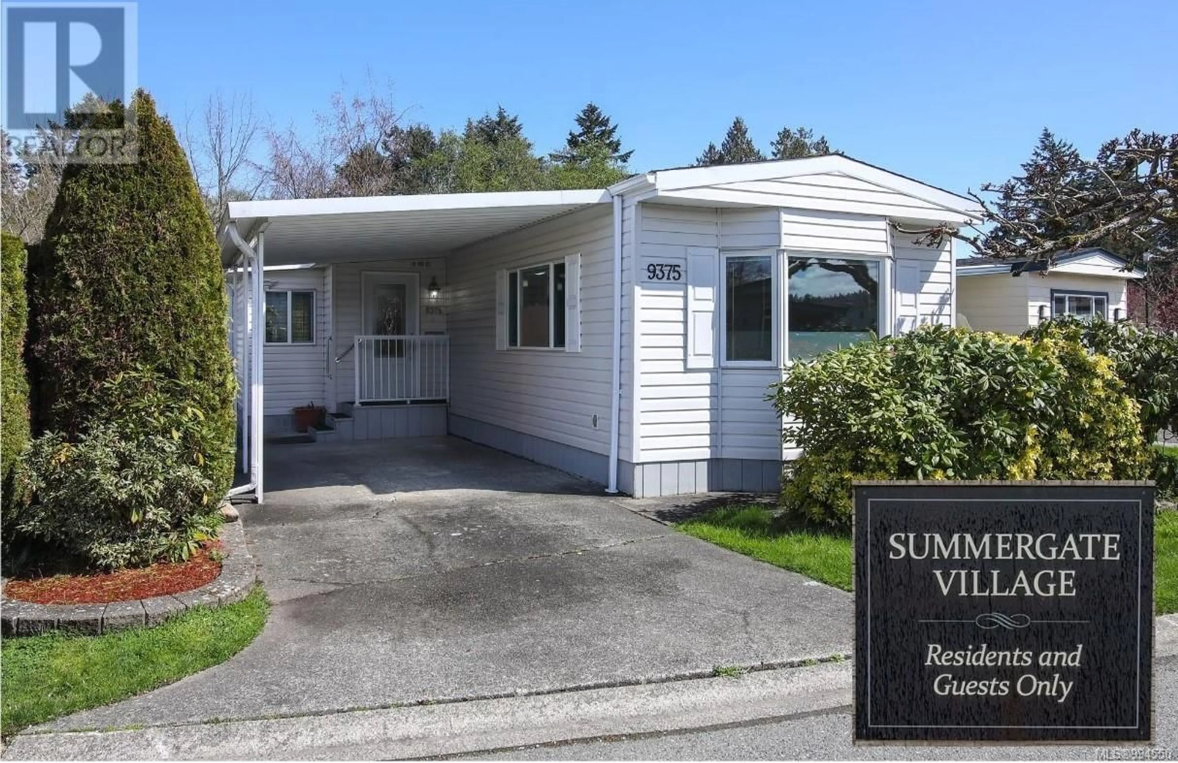 Home with vinyl exterior material, street for 9375 TRAILCREEK DRIVE, Sidney British Columbia V8L4M4