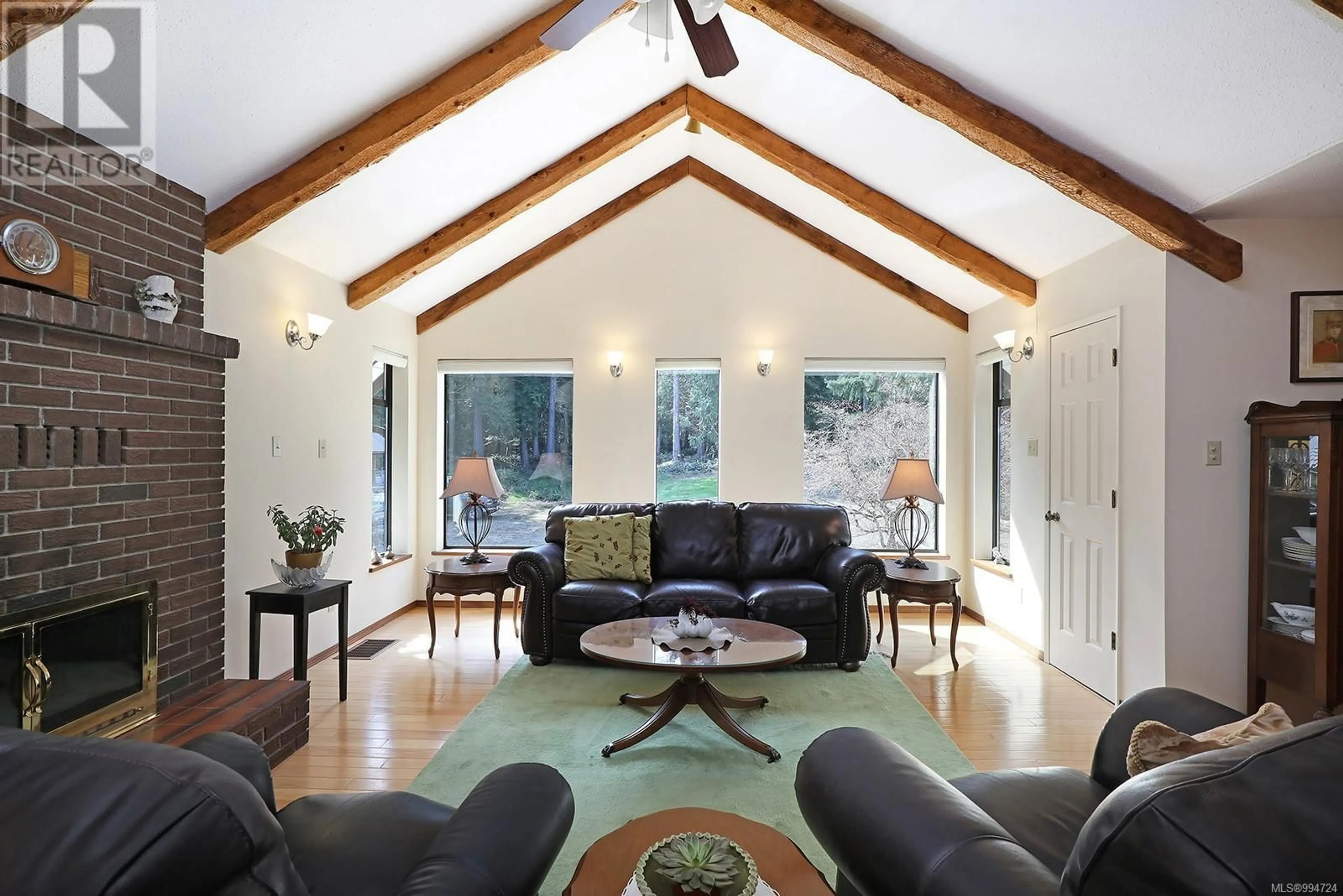 Living room with furniture, unknown for 5145 GAINSBERG ROAD, Bowser British Columbia V0R1G0