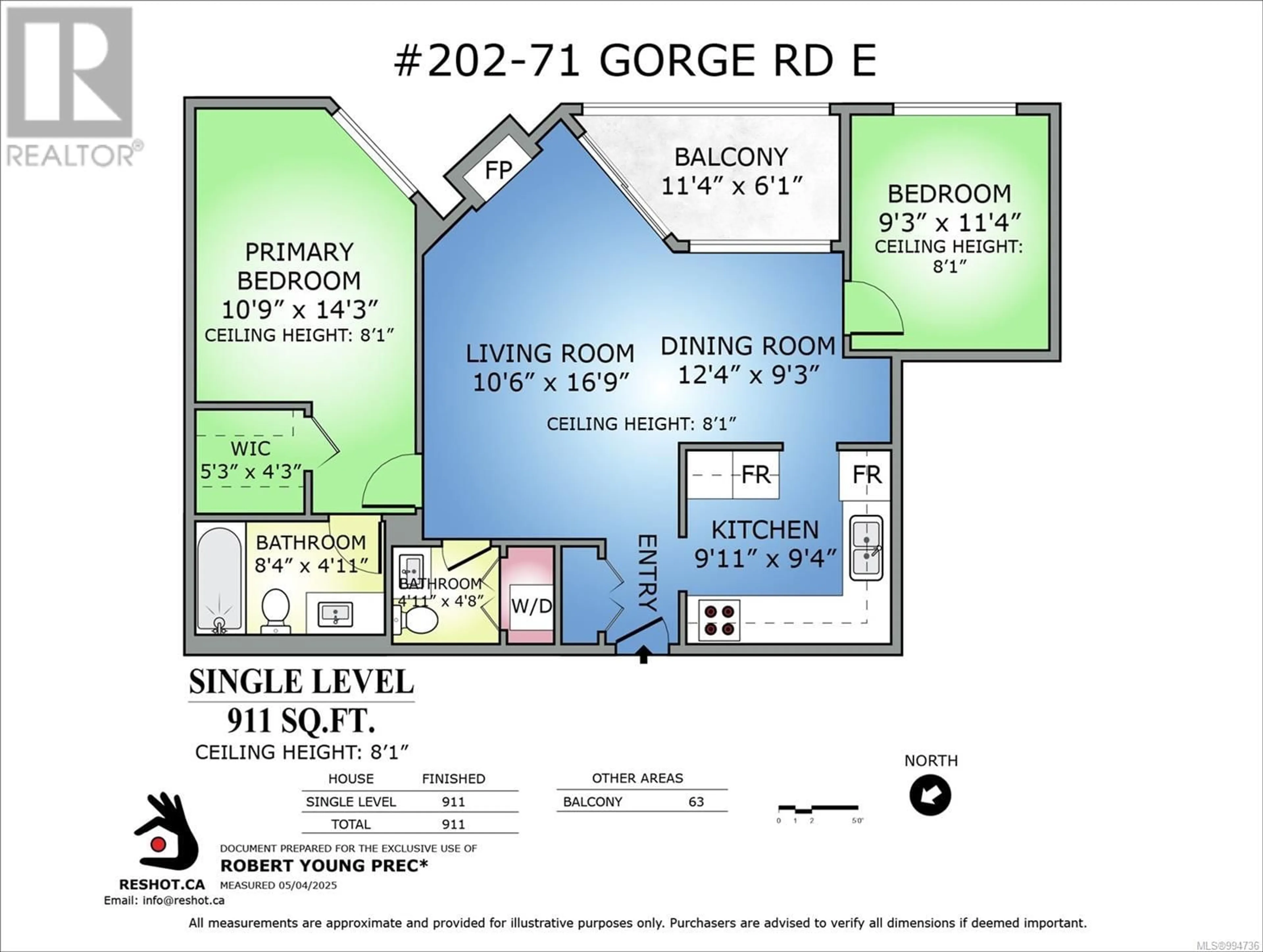Floor plan for 202 - 71 GORGE ROAD WEST, Saanich British Columbia V9A1L9