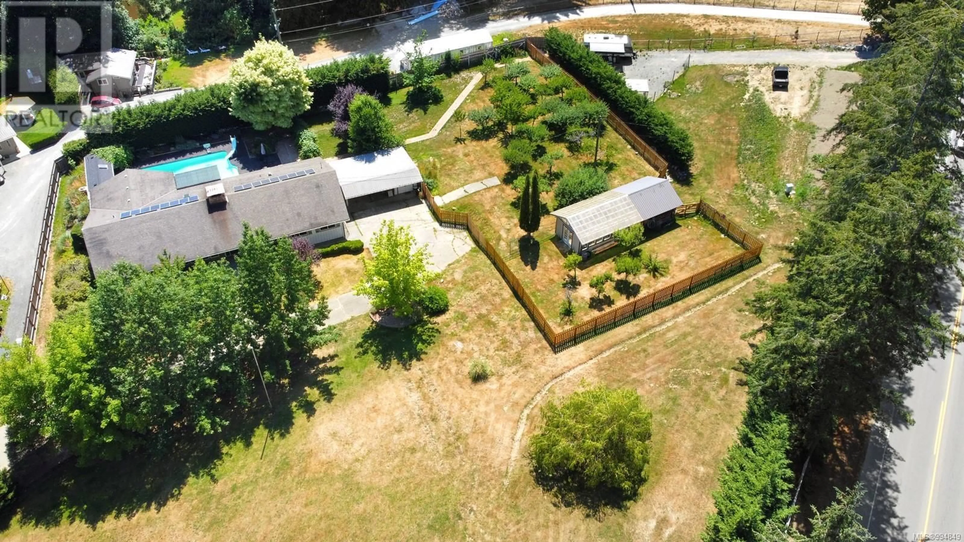 A pic from outside/outdoor area/front of a property/back of a property/a pic from drone, street for 1176 SHAWNIGAN-MILL BAY ROAD, Mill Bay British Columbia V0R2P2