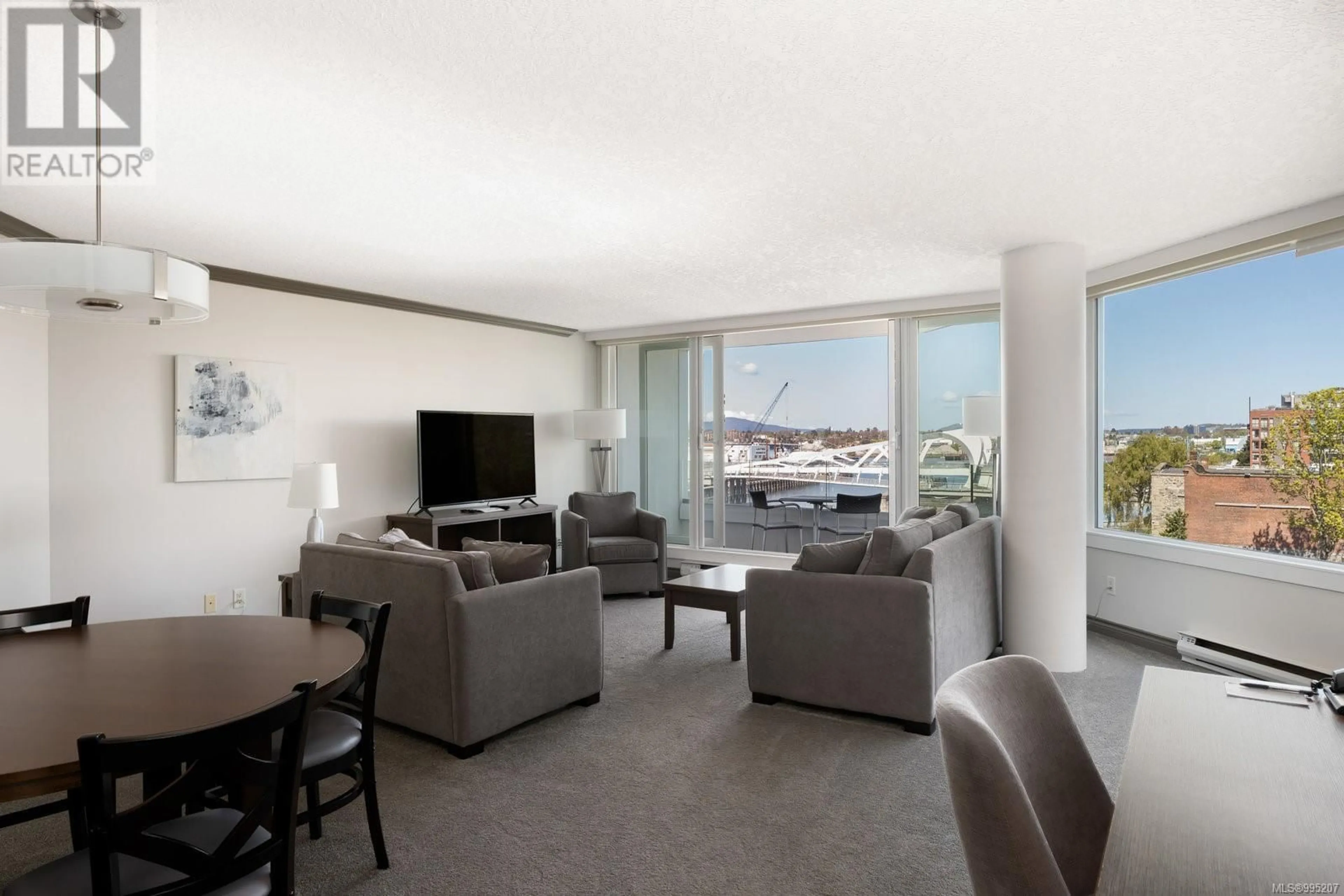 Living room with furniture, unknown for 401 - 1234 WHARF STREET, Victoria British Columbia V8W3H9