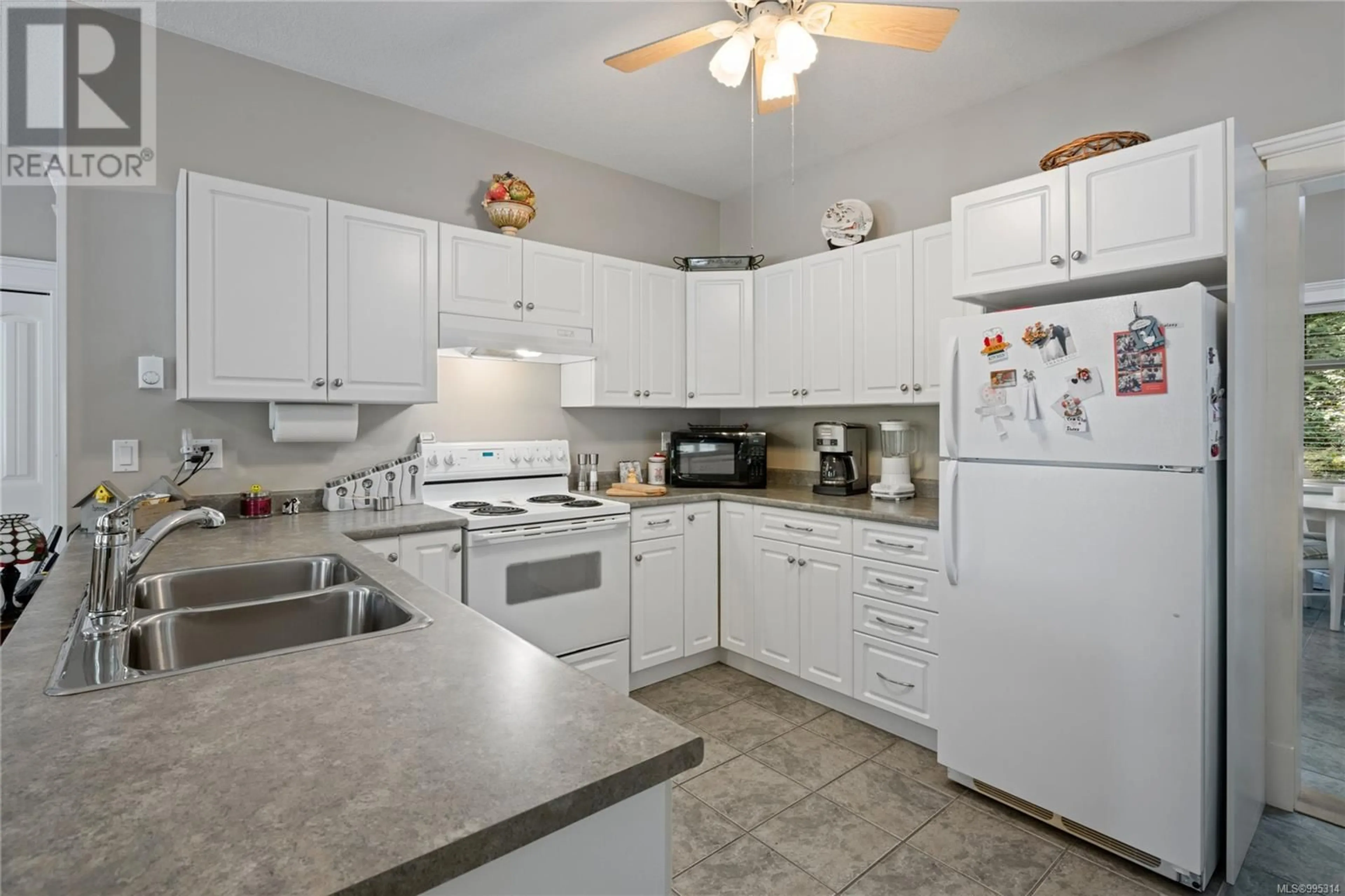 Standard kitchen, ceramic/tile floor for 1090 COLDWATER ROAD, Parksville British Columbia V9P2T2