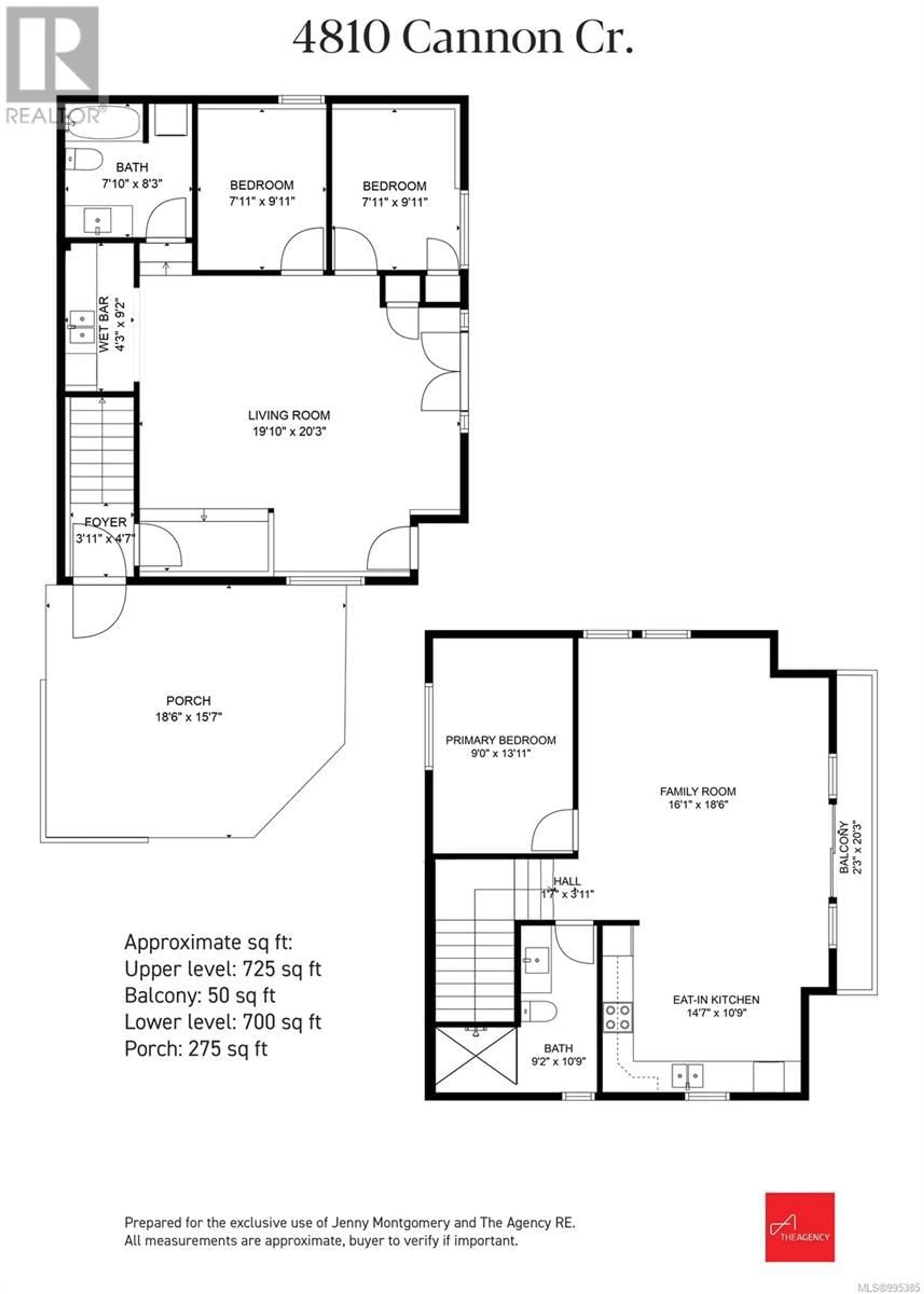 Floor plan for 4810 CANNON CRESCENT, Pender Island British Columbia V0N2M2