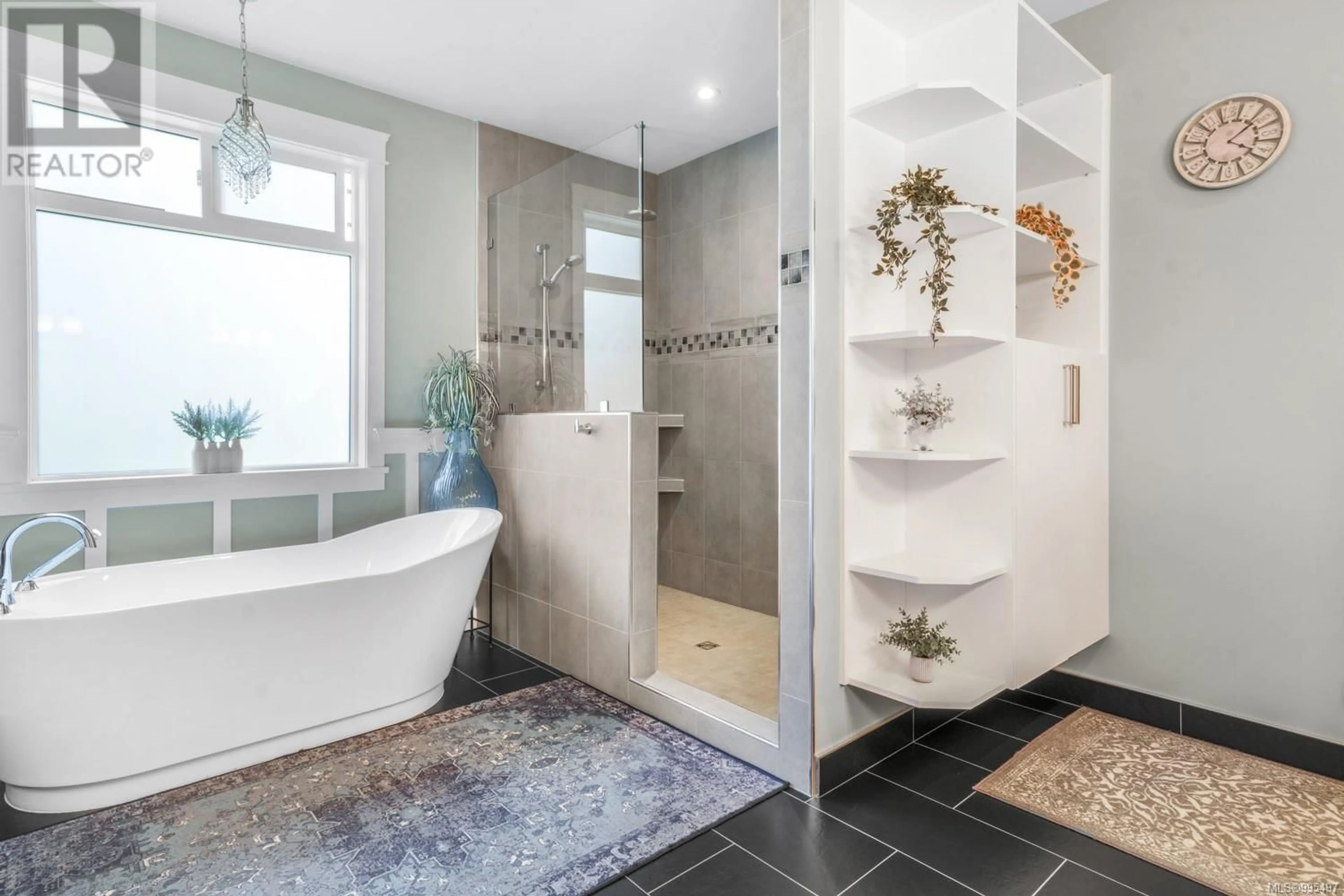 Contemporary bathroom, ceramic/tile floor for 2769 ANDYS LANE, Nanoose Bay British Columbia V9P9J4