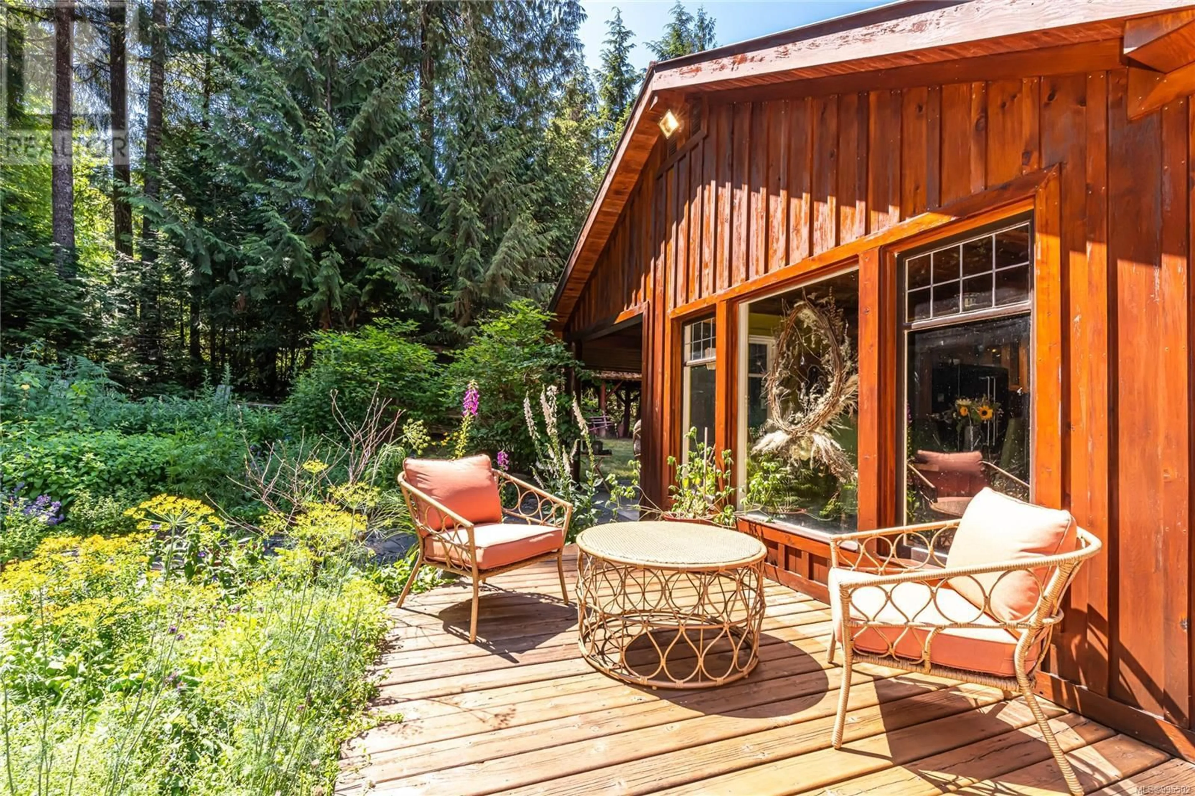 Patio, forest/trees view for 5970 STOLTZE ROAD, Duncan British Columbia V9L6H7