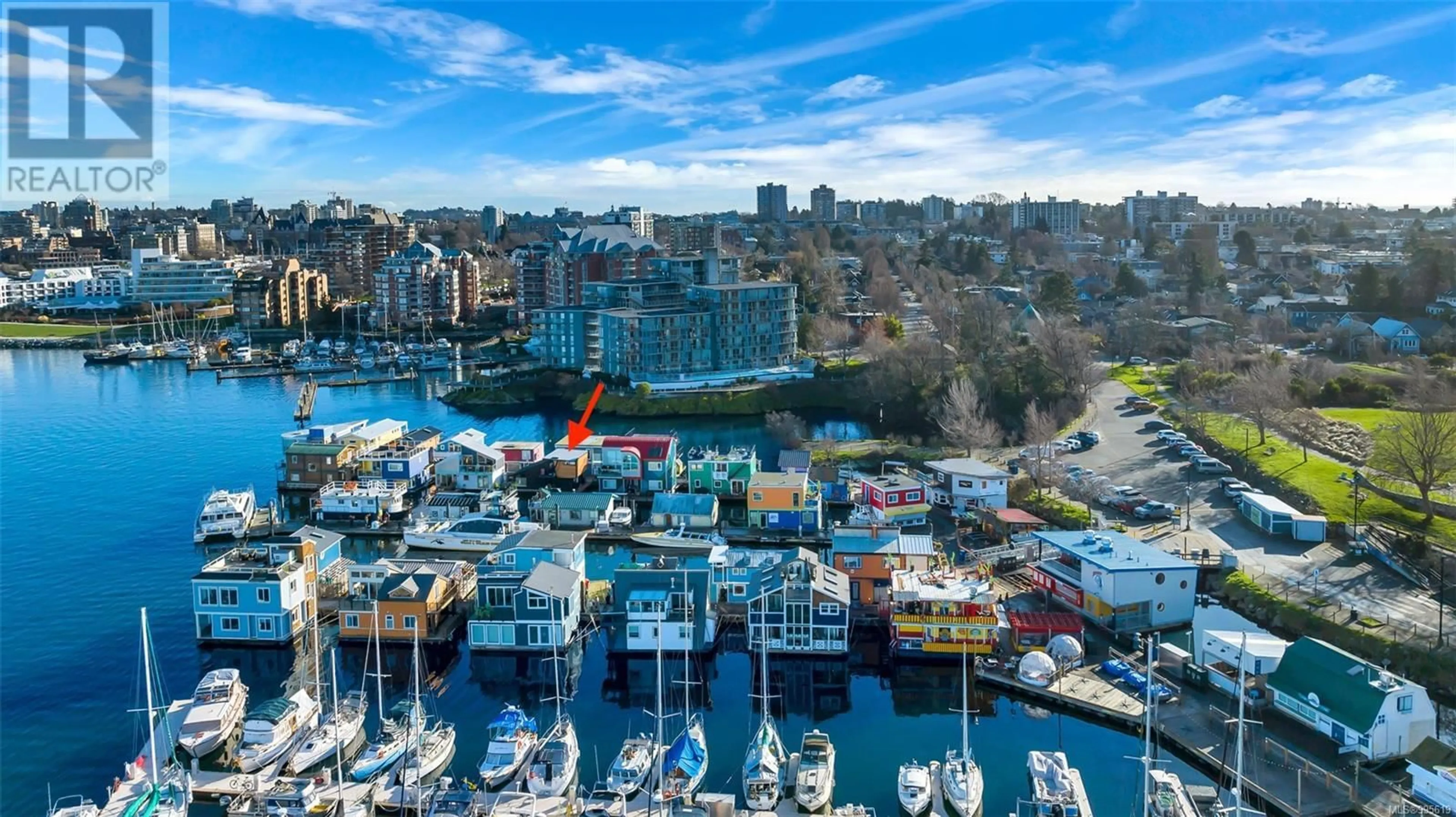 A pic from outside/outdoor area/front of a property/back of a property/a pic from drone, water/lake/river/ocean view for A12 - 1 DALLAS ROAD, Victoria British Columbia V8V0B2