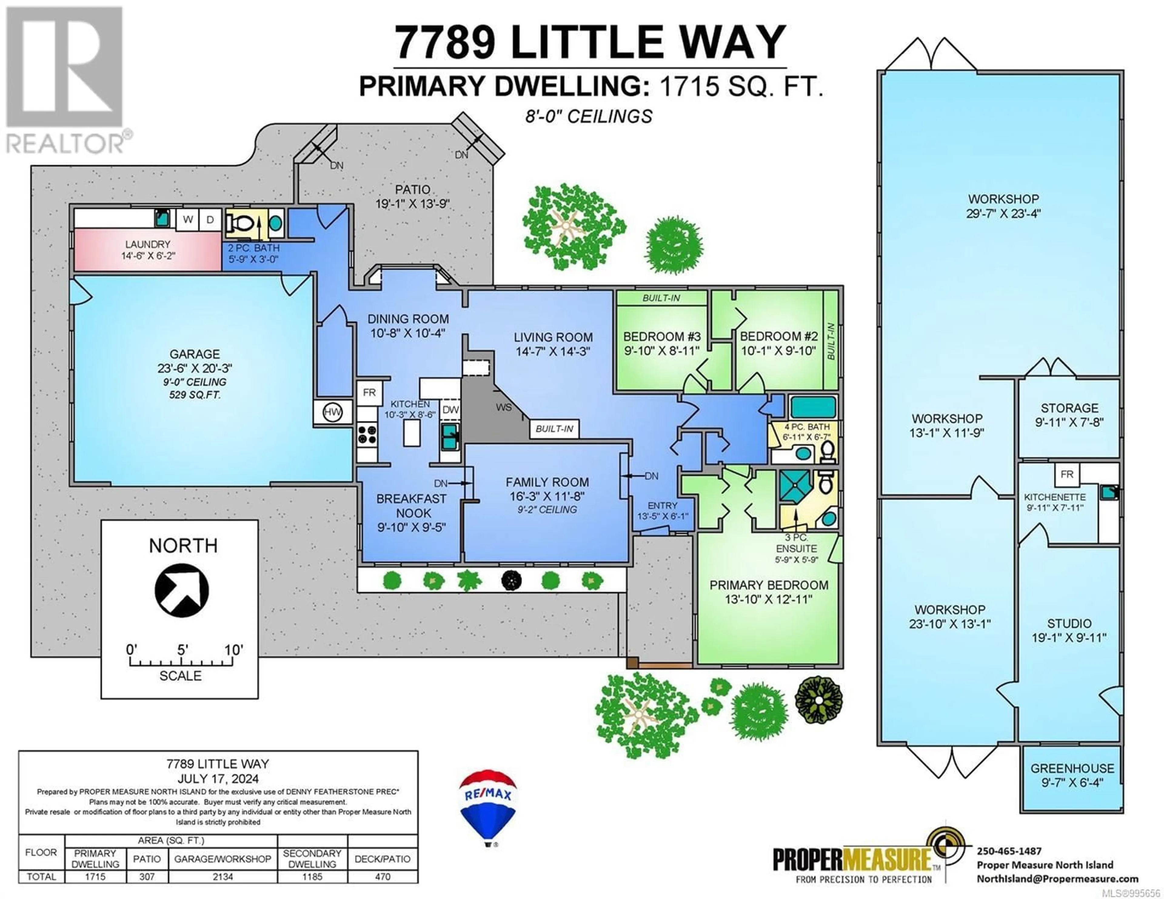 Floor plan for 7789 LITTLE WAY, Fanny Bay British Columbia V0R1W0