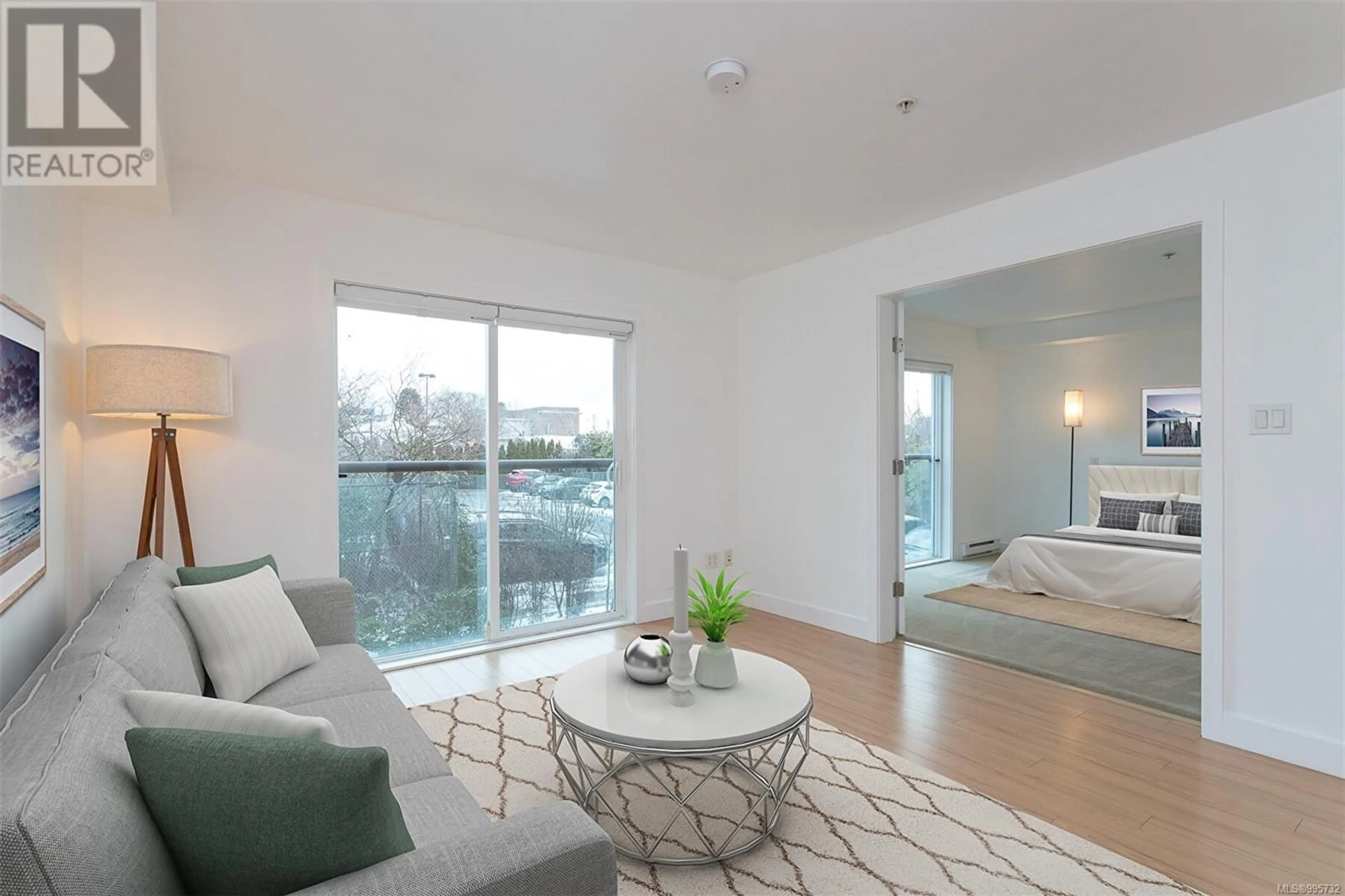 Living room with furniture, unknown for 306 - 356 GORGE ROAD EAST, Victoria British Columbia V8T2W2