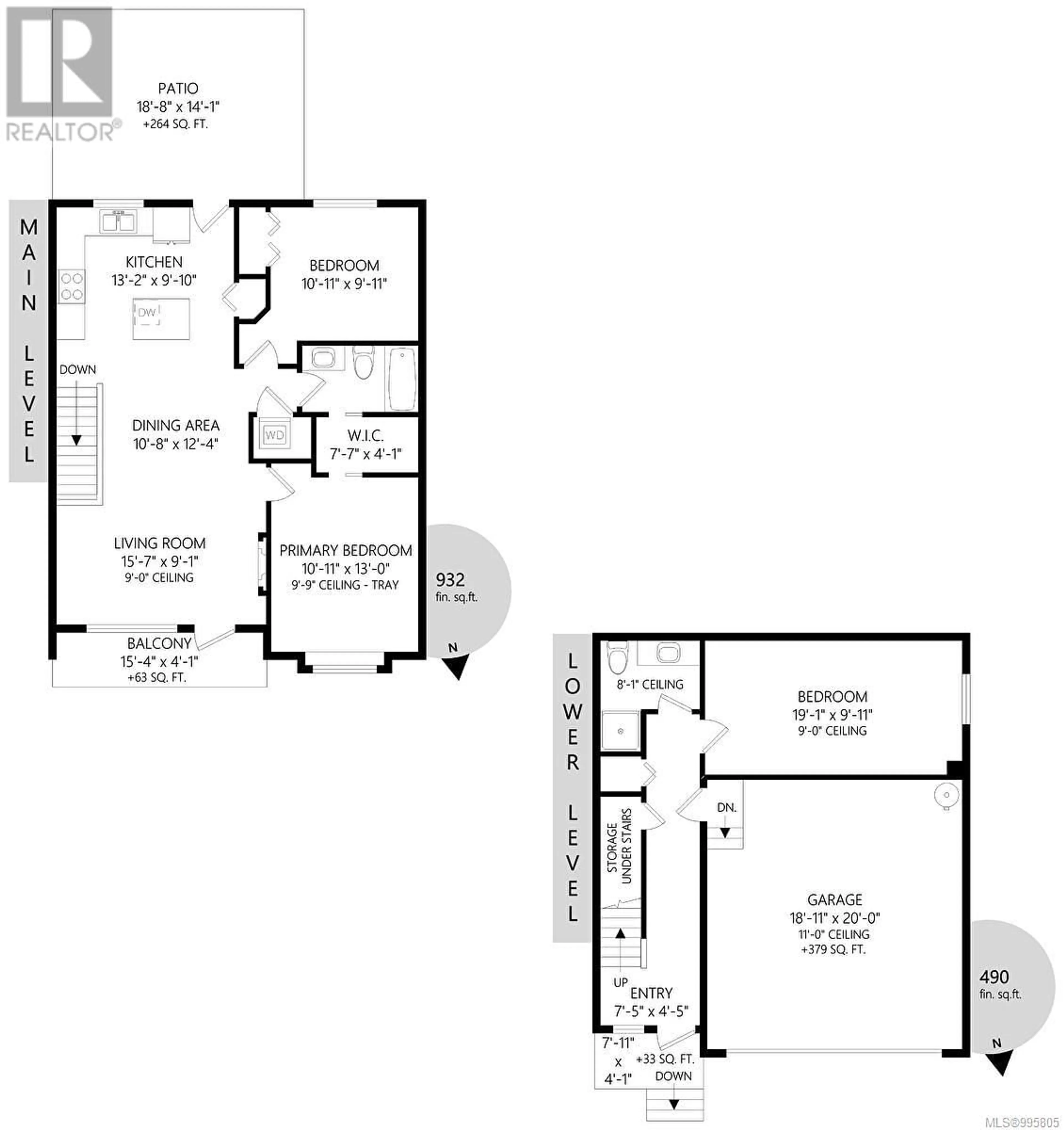 Floor plan for 955 LOBO VALE, Langford British Columbia V9C0H8