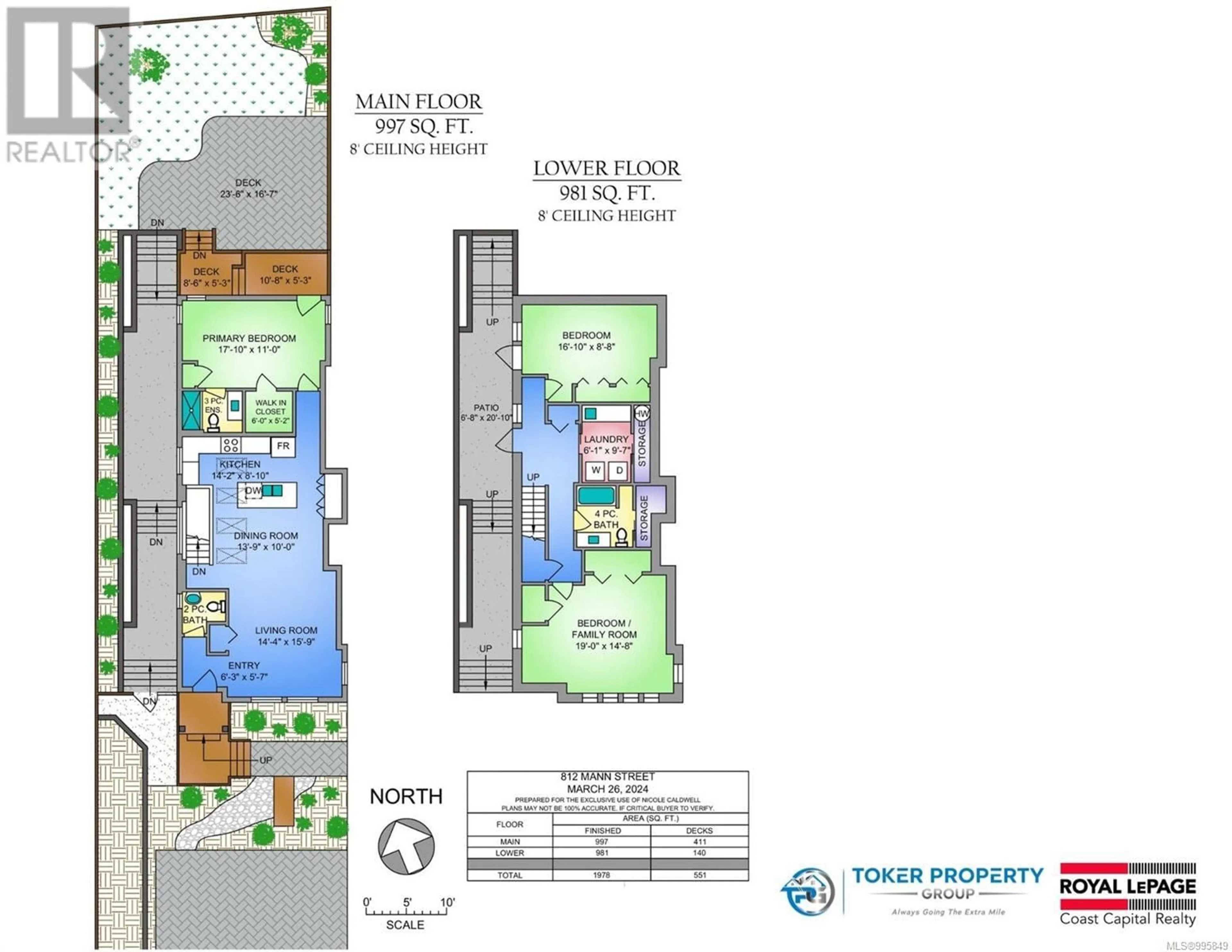 Floor plan for 812 MANN AVENUE, Saanich British Columbia V8Z3C4