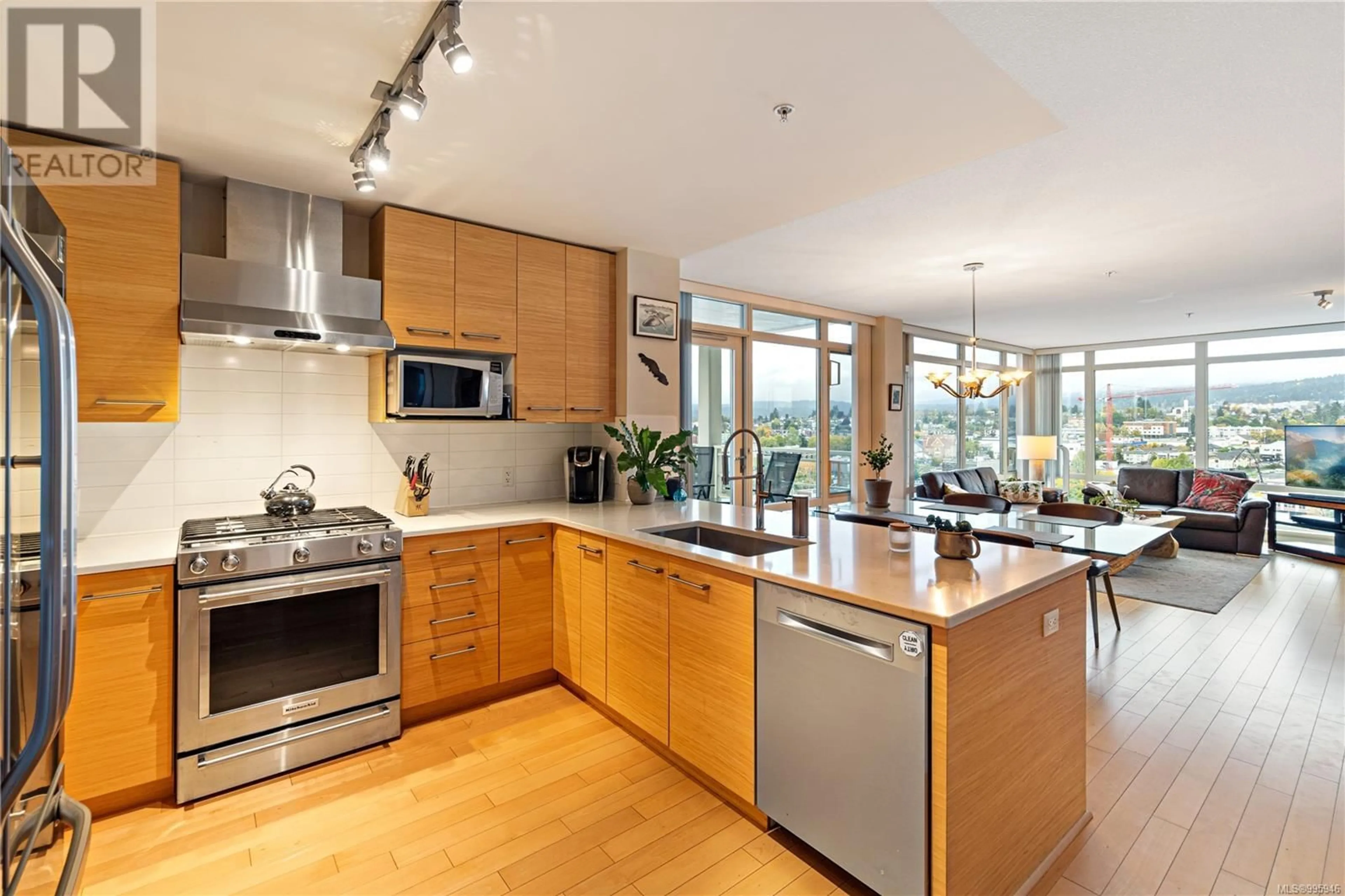 Open concept kitchen, unknown for 1302 - 38 FRONT STREET, Nanaimo British Columbia V9R0B8