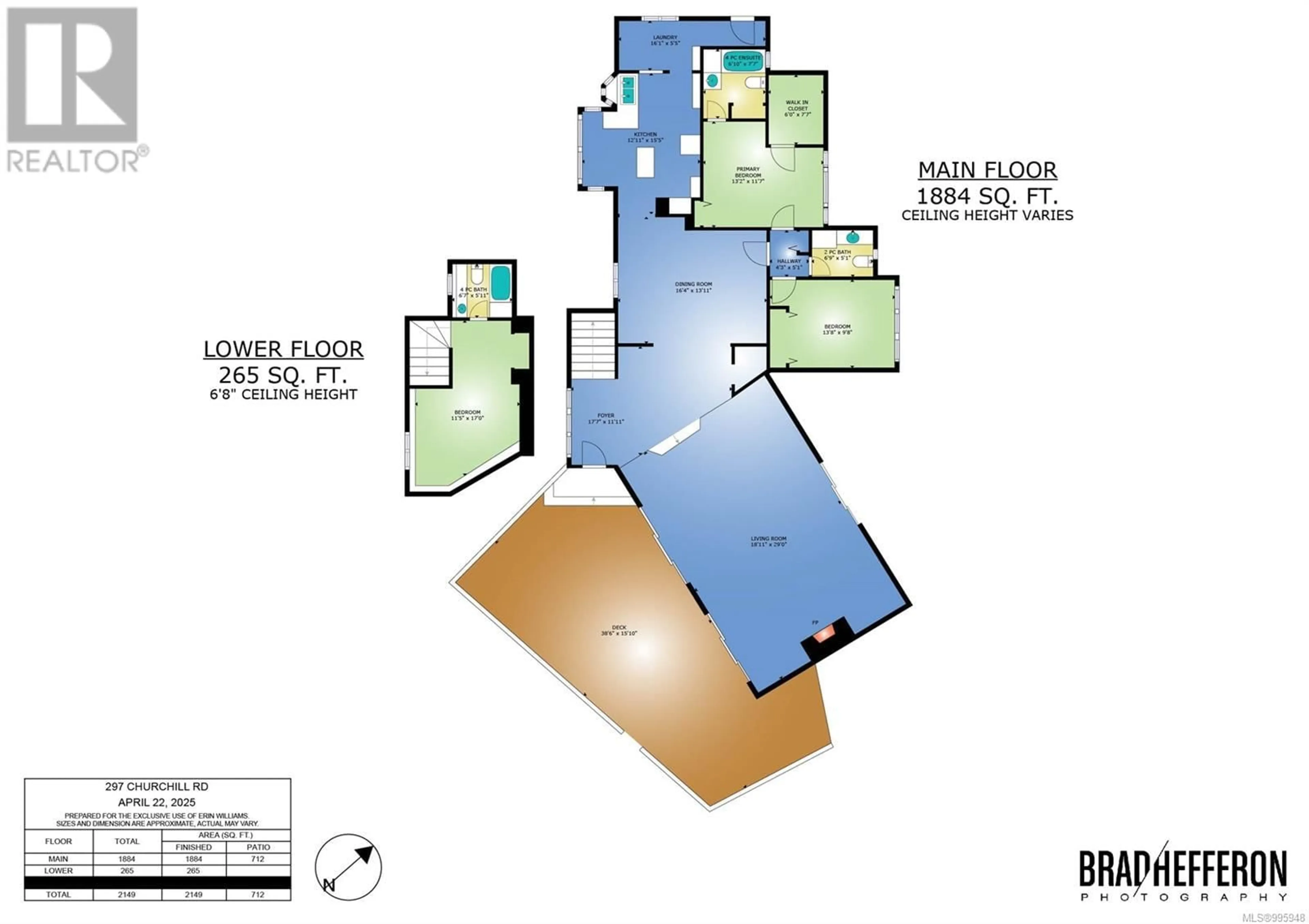 Floor plan for 297 CHURCHILL ROAD, Salt Spring British Columbia V8K2R4