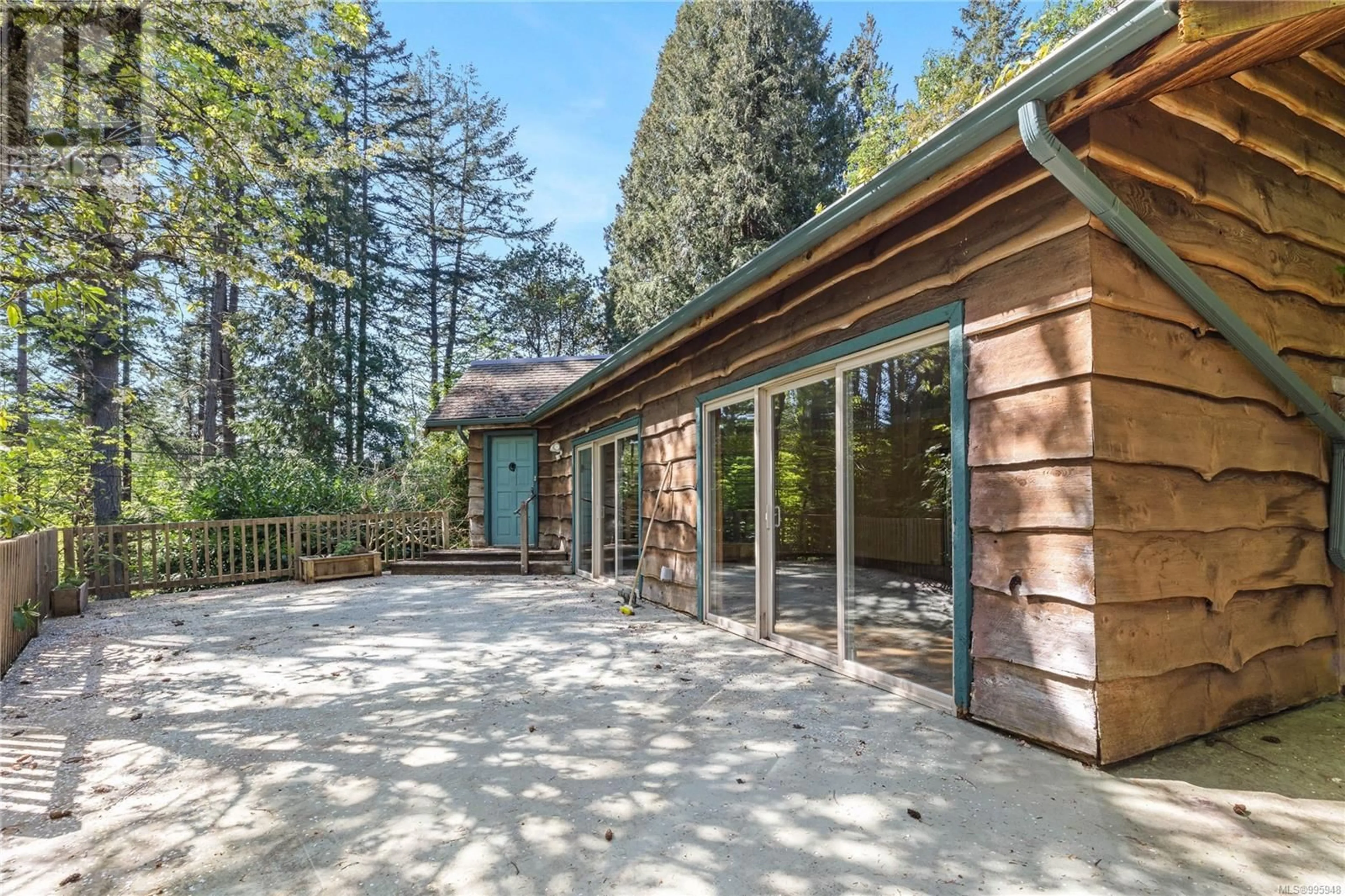 Patio, forest/trees view for 297 CHURCHILL ROAD, Salt Spring British Columbia V8K2R4