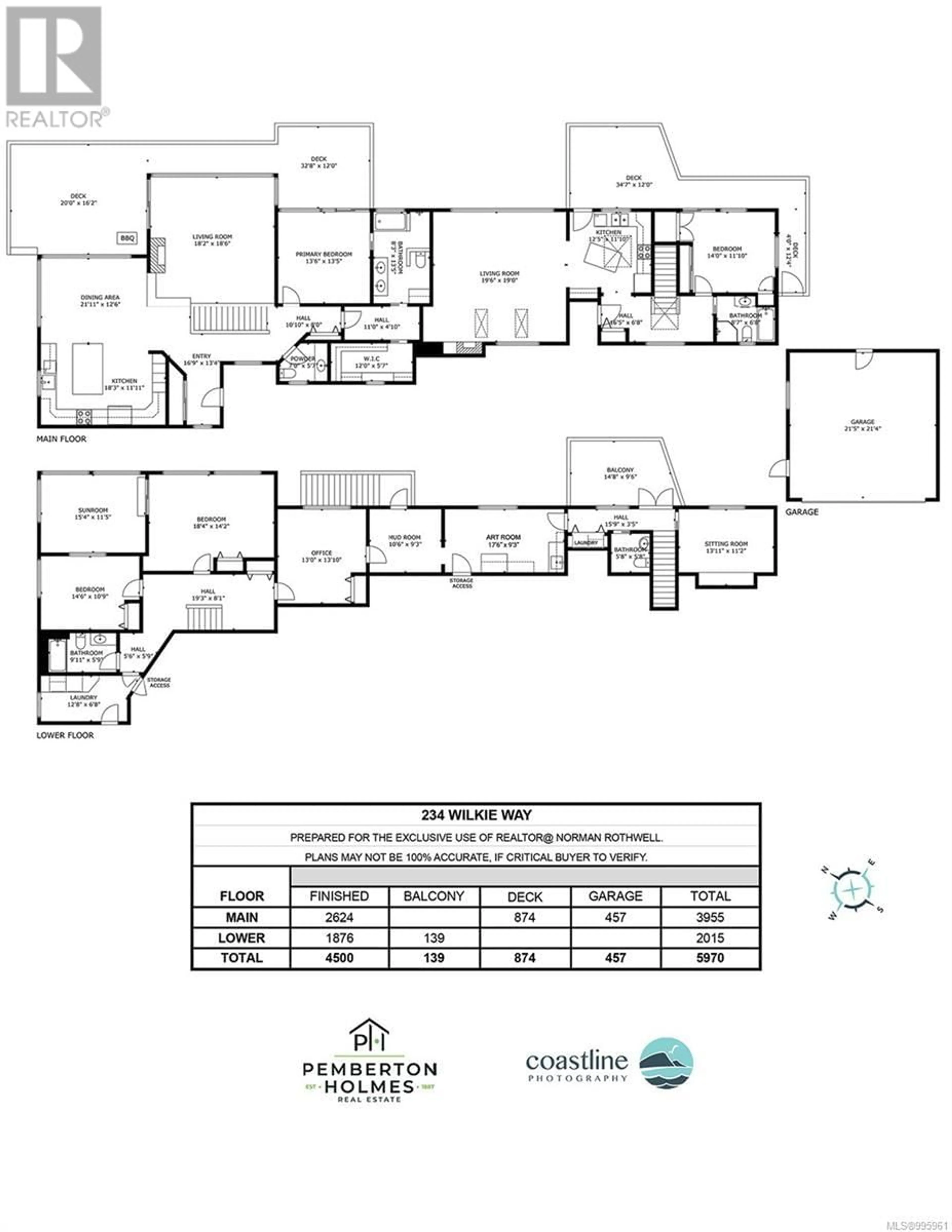 Floor plan for 234 WILKIE WAY, Salt Spring British Columbia V8K2J4