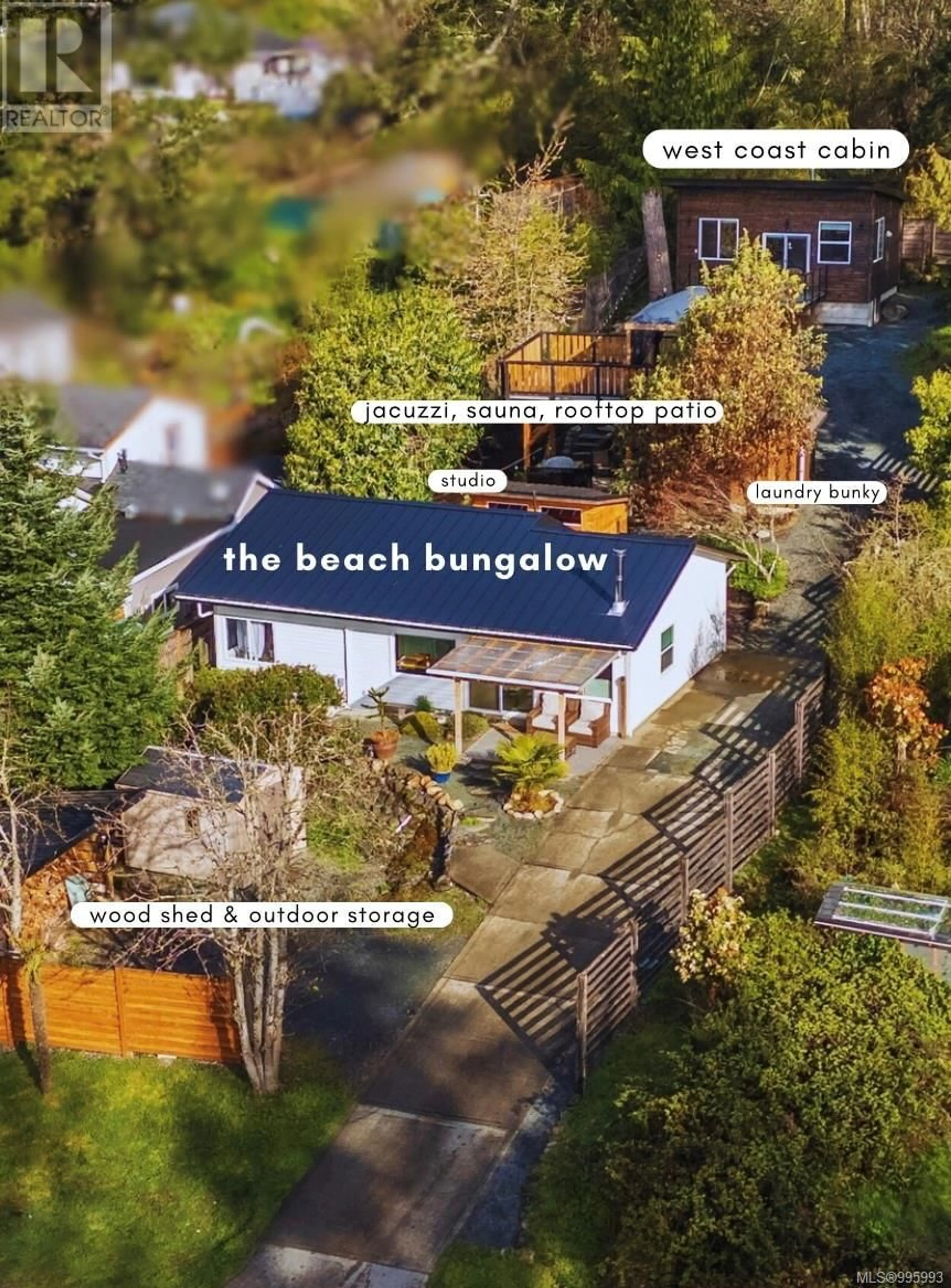 A pic from outside/outdoor area/front of a property/back of a property/a pic from drone, unknown for 7124 GRANT ROAD WEST, Sooke British Columbia V9Z0N6
