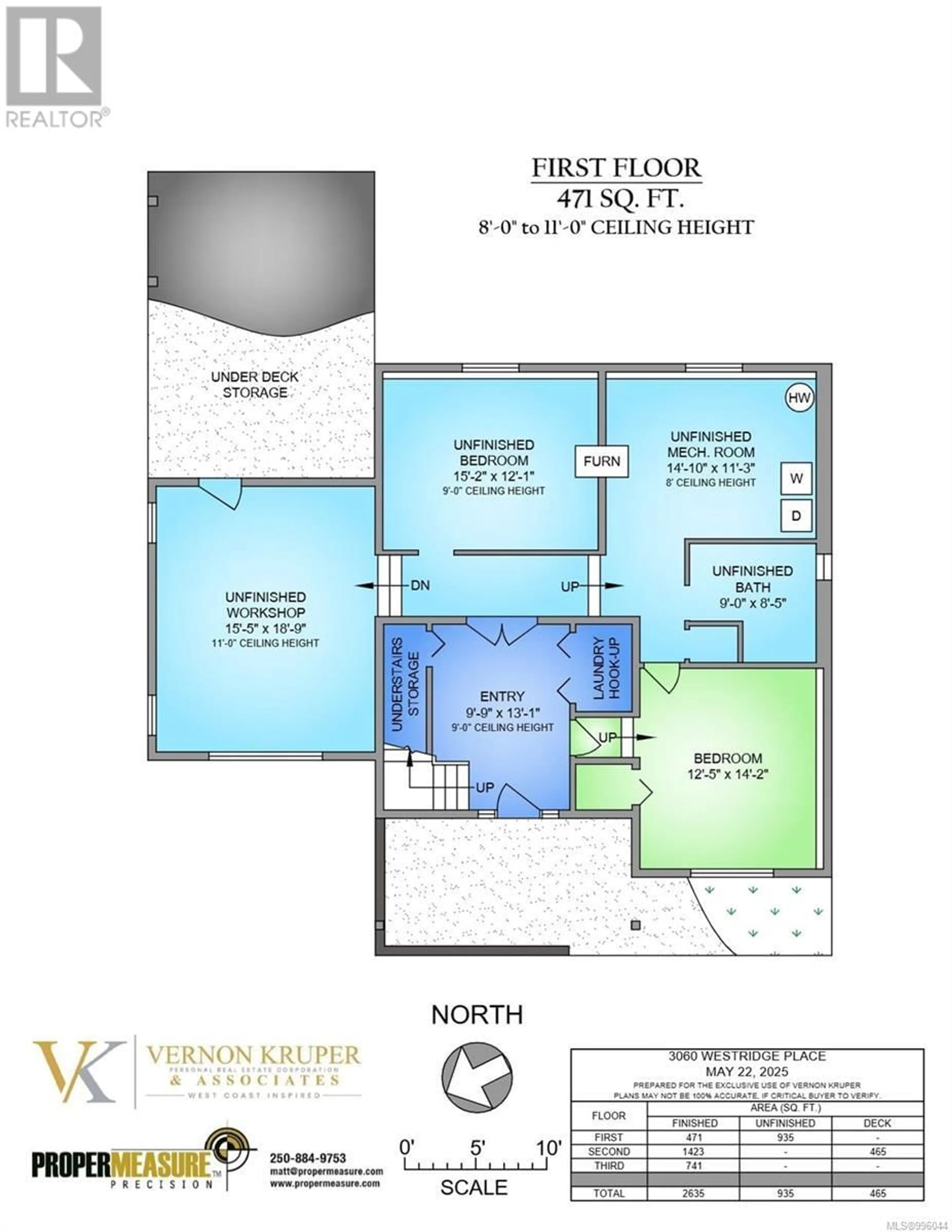 Floor plan for 3060 WESTRIDGE PLACE, Highlands British Columbia V9E1C8